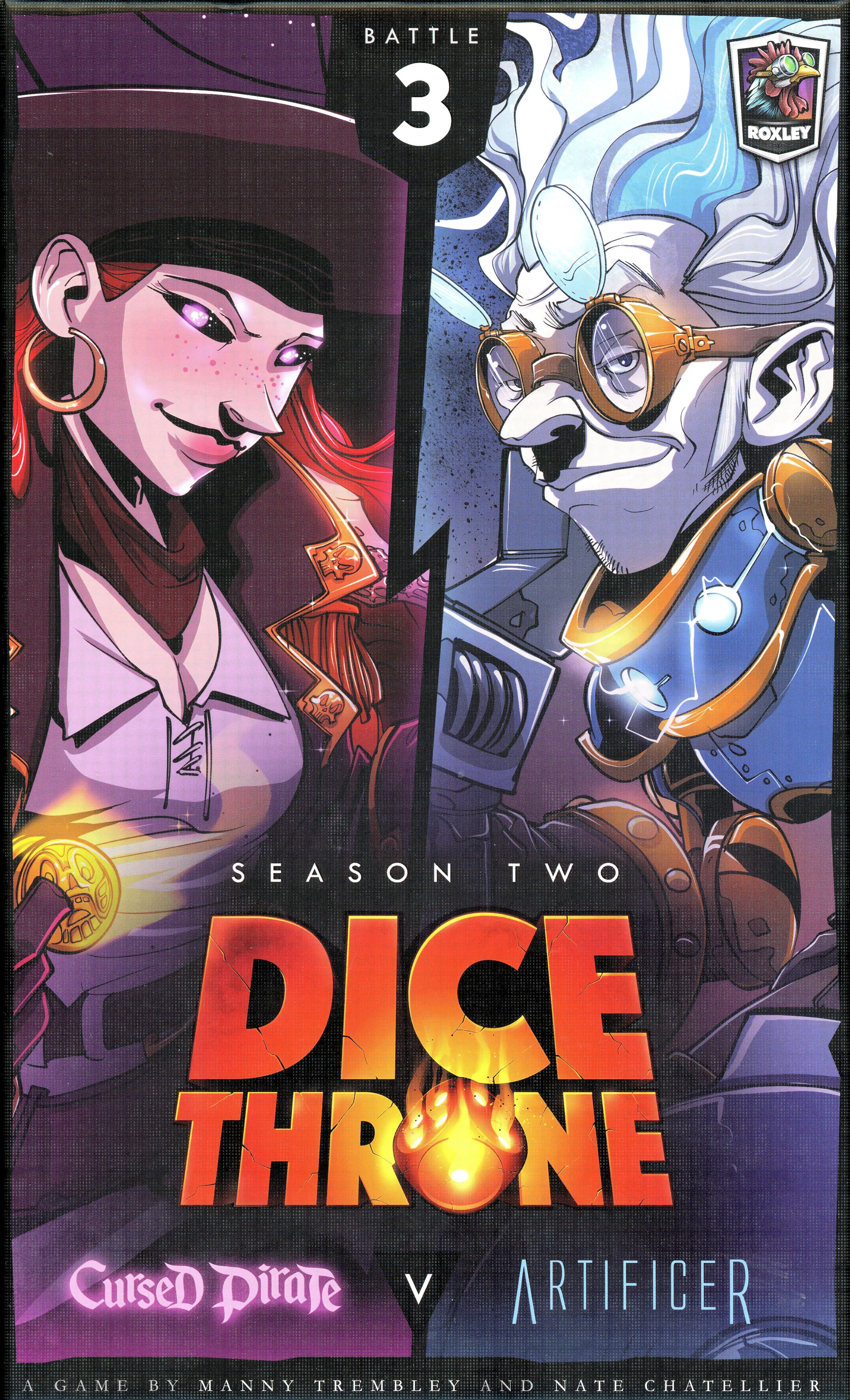 Dice Throne: Season Two – Cursed Pirate v. Artificer cover