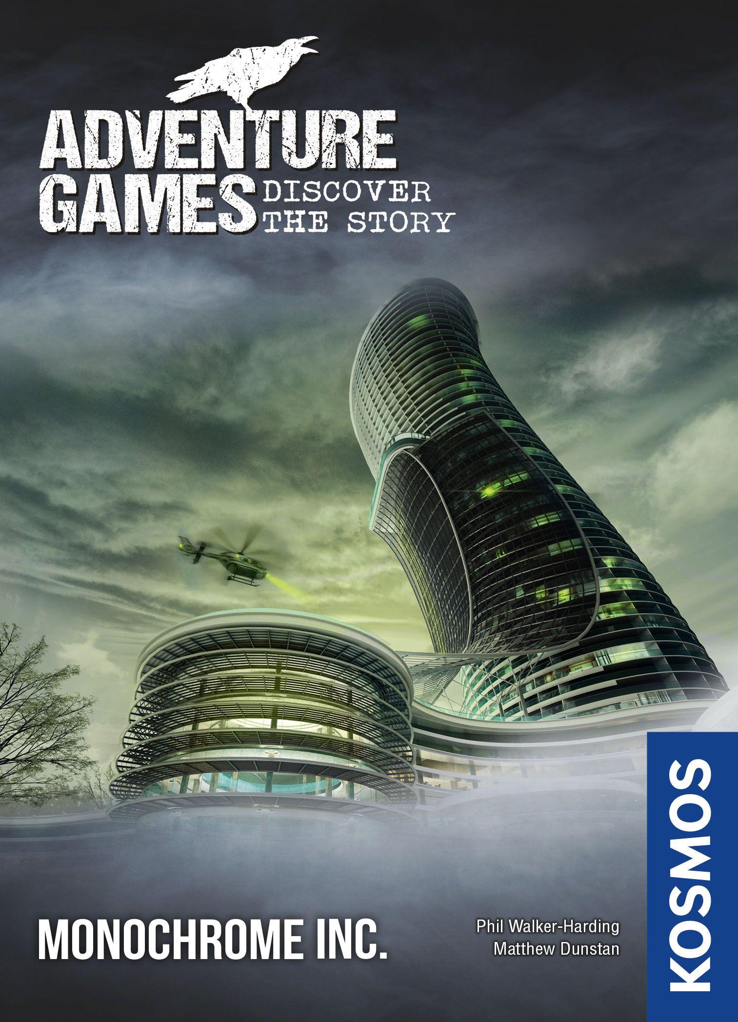 Adventure Games: Monochrome Inc. cover