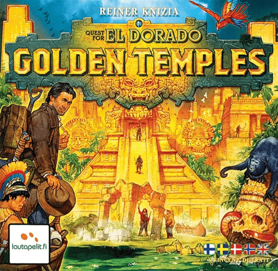 The Quest for El Dorado: The Golden Temples cover