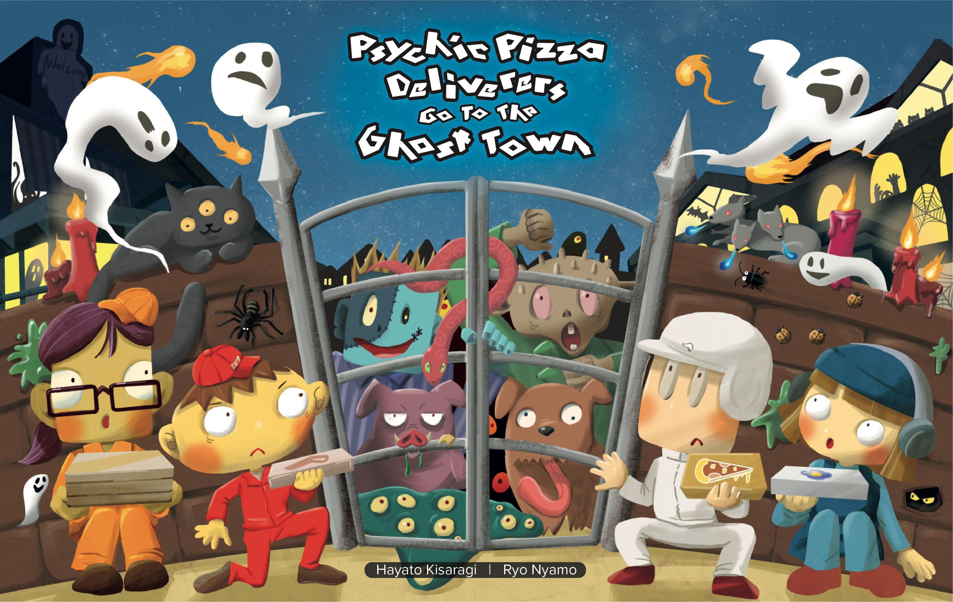 Psychic Pizza Deliverers Go to the Ghost Town cover