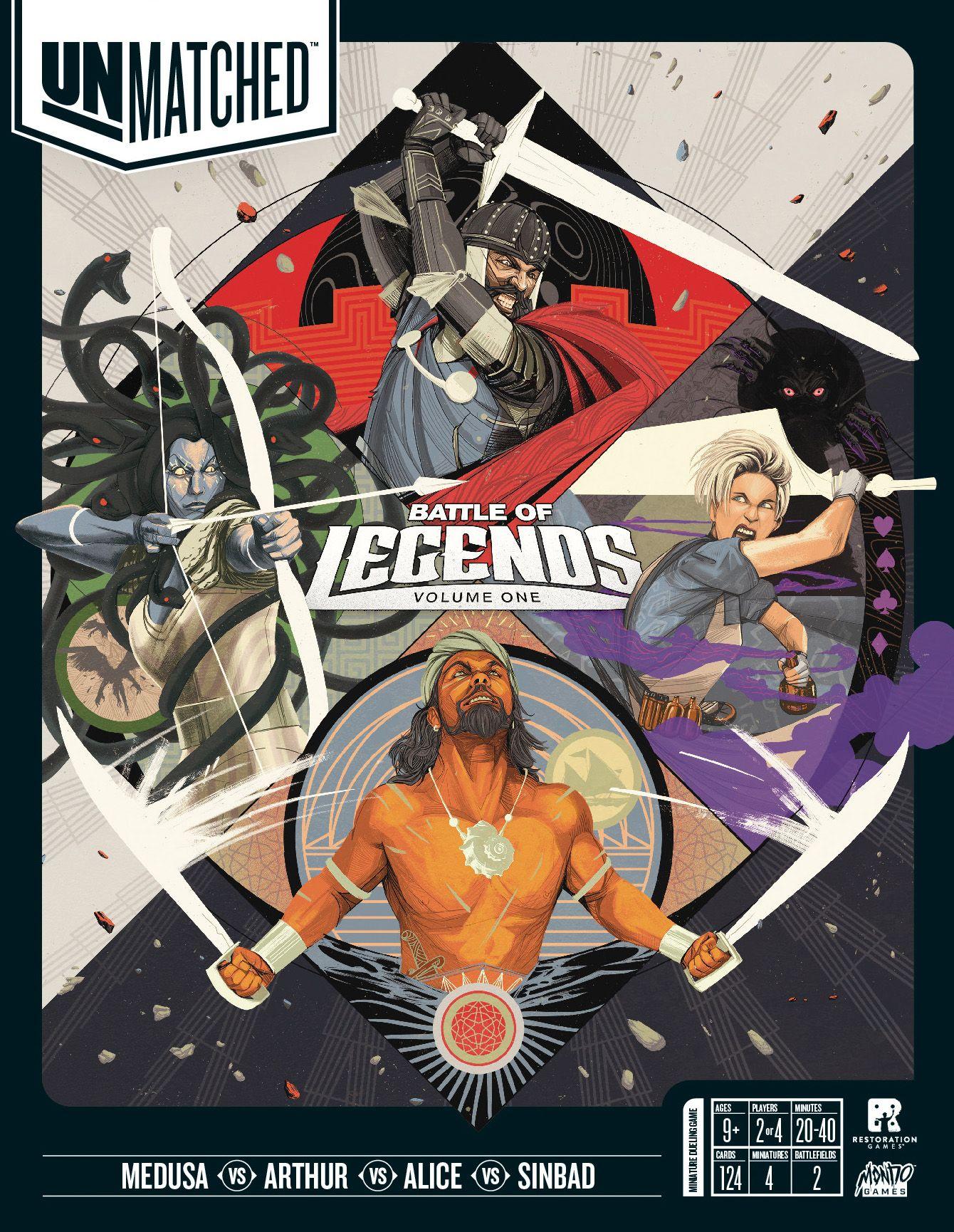 Unmatched: Battle of Legends, Volume One cover
