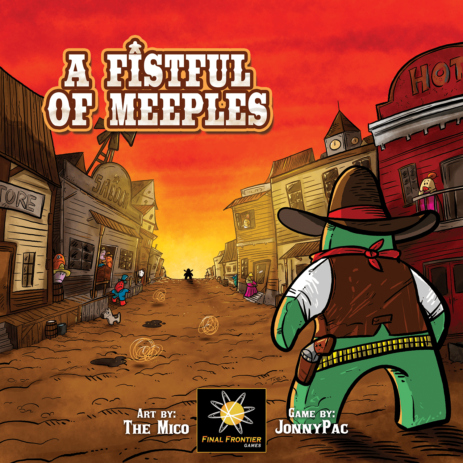 A Fistful of Meeples cover