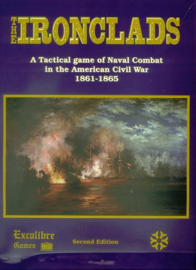 The Ironclads: A Tactical Level Game of Naval Combat in the American Civil War 1861-1865 cover