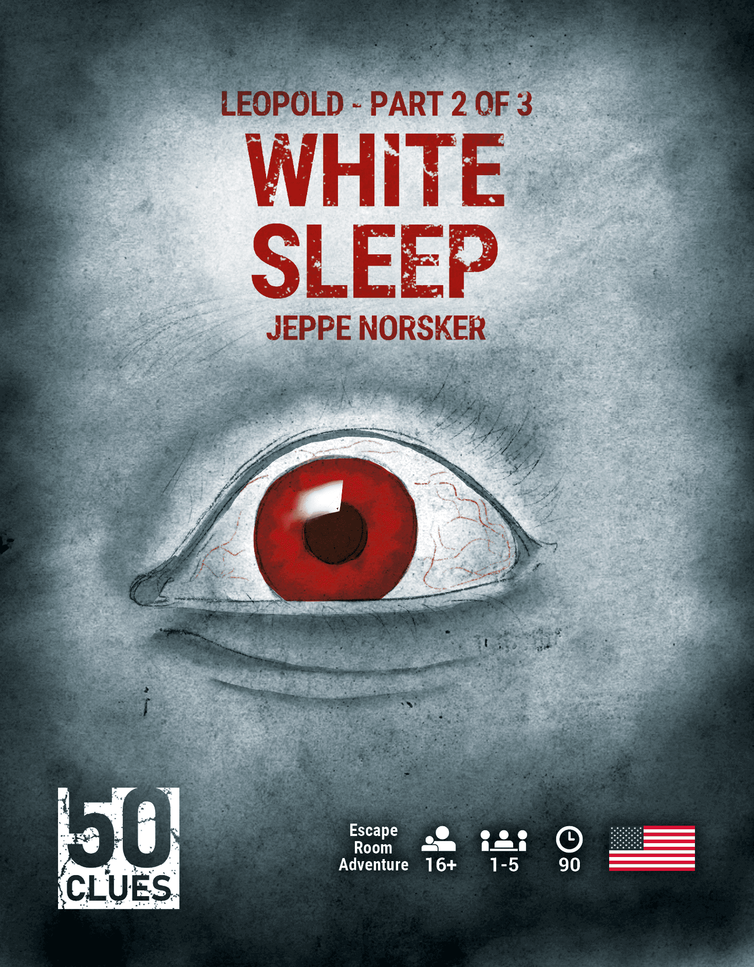 50 Clues: White Sleep cover