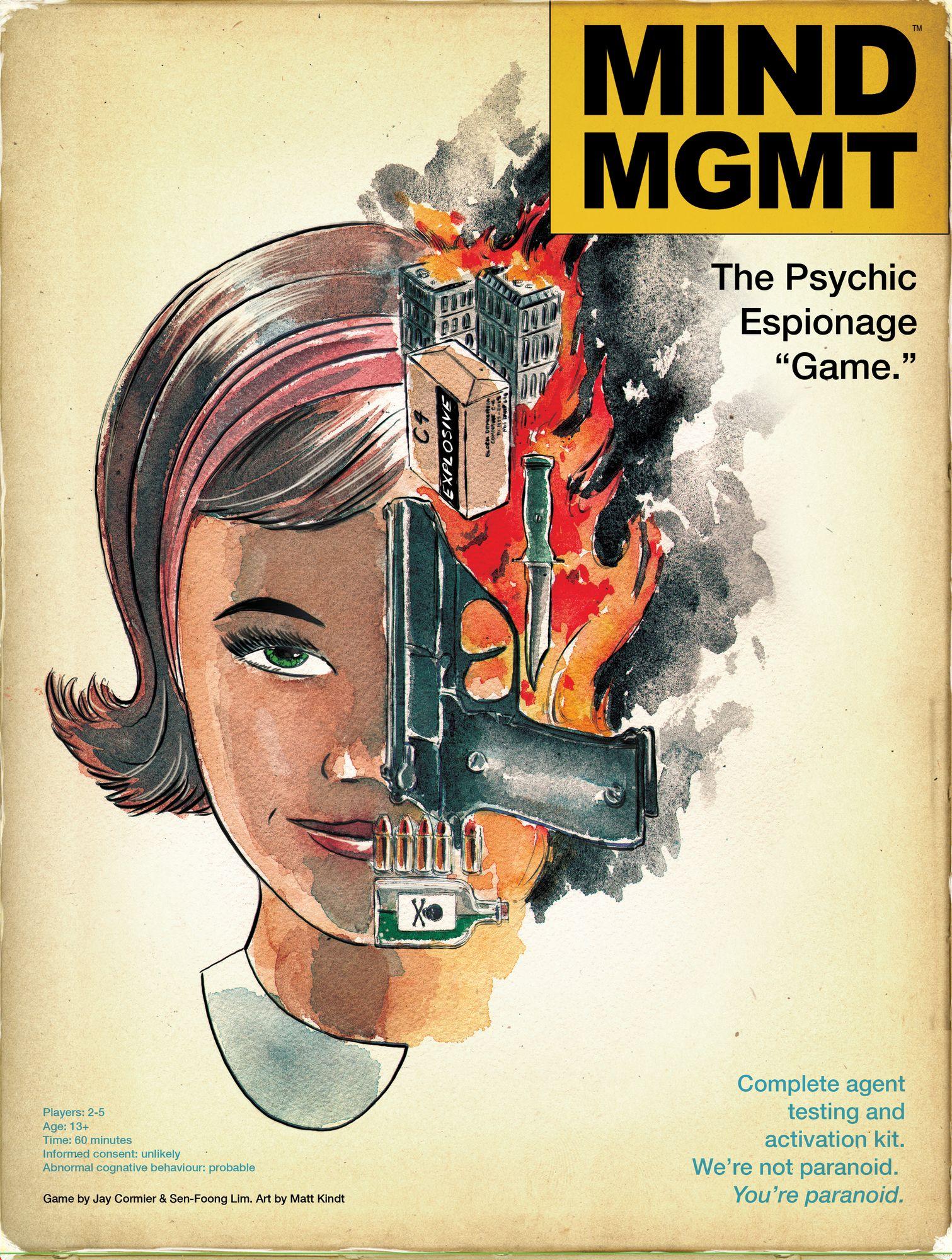 Mind MGMT: The Psychic Espionage “Game.” cover