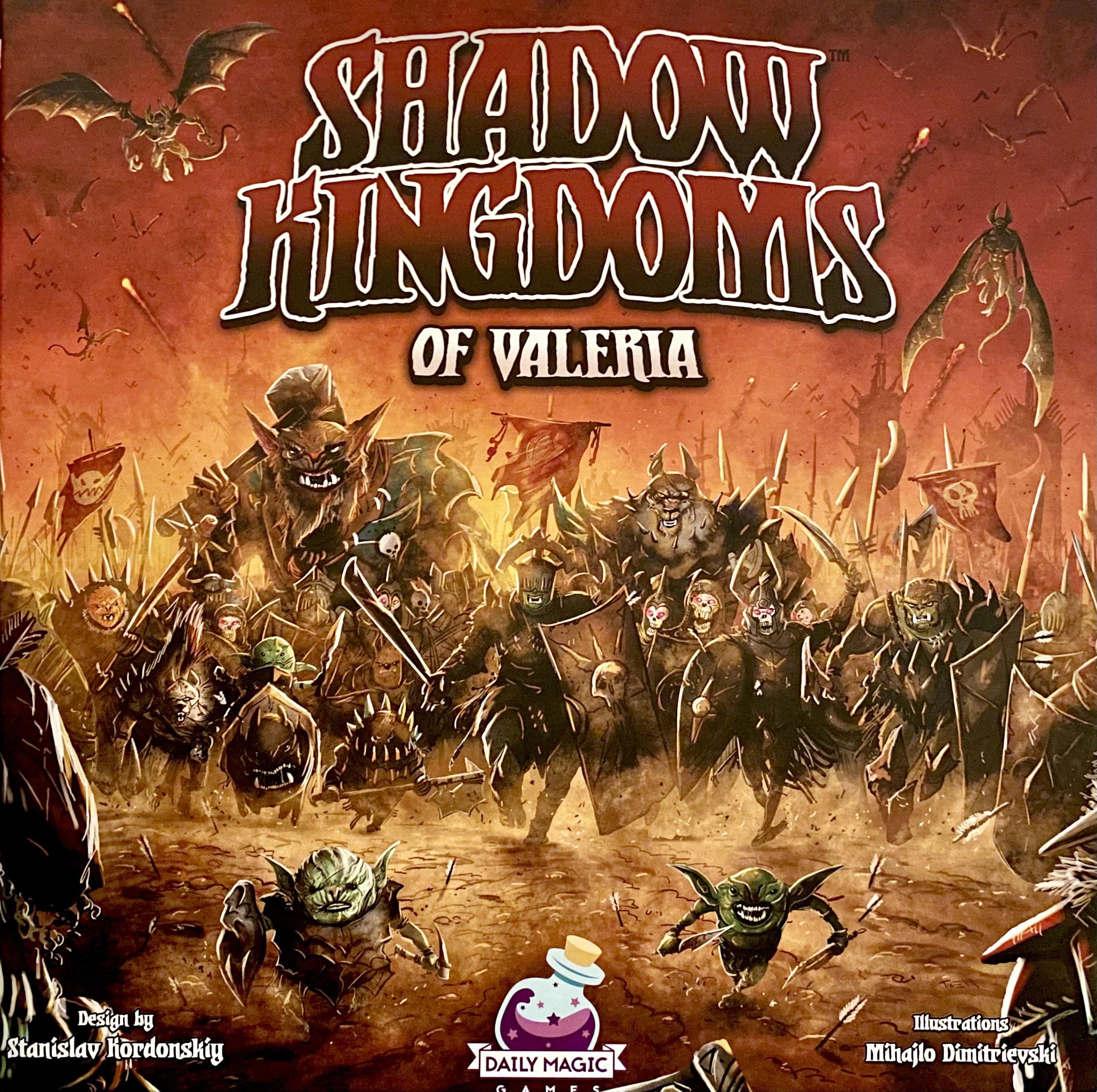 Shadow Kingdoms of Valeria cover