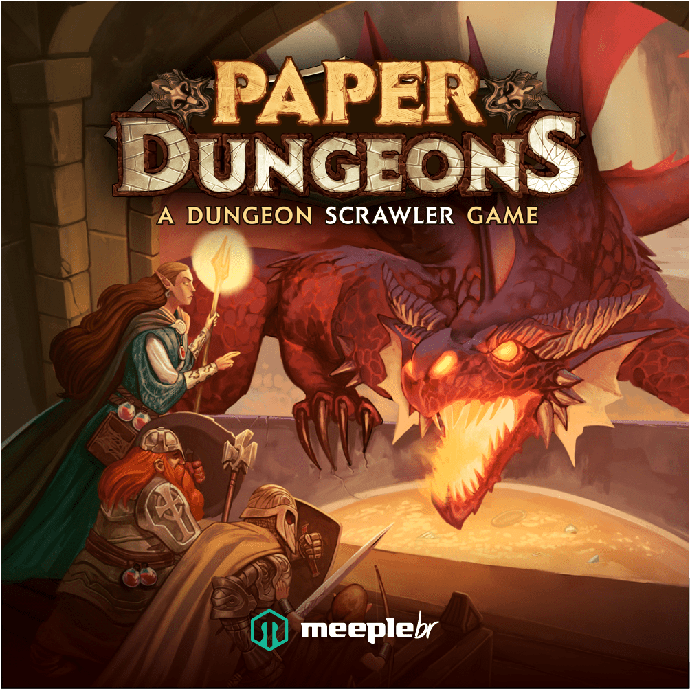 Paper Dungeons: A Dungeon Scrawler Game cover