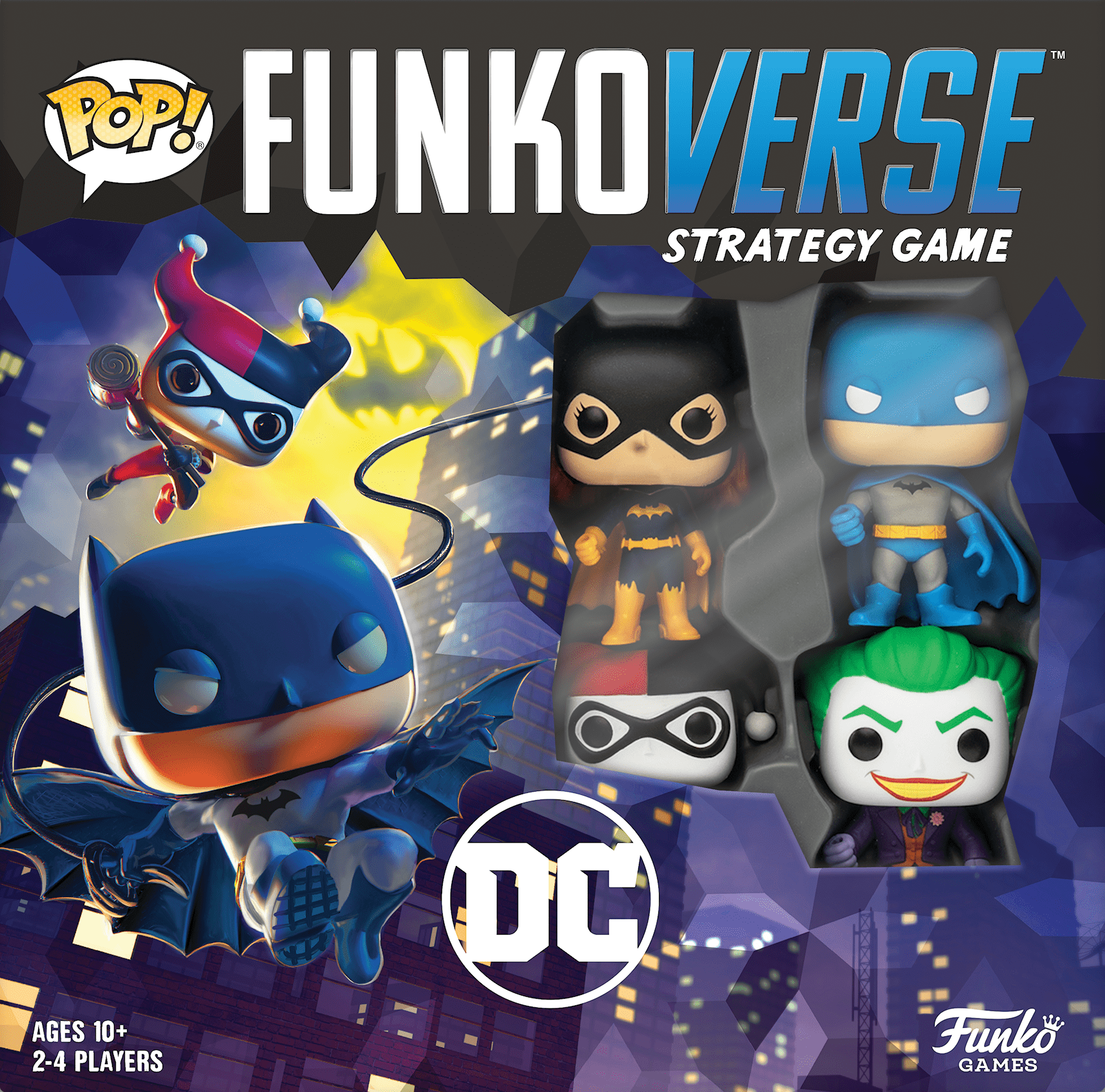 Funkoverse Strategy Game: DC Comics 100 cover