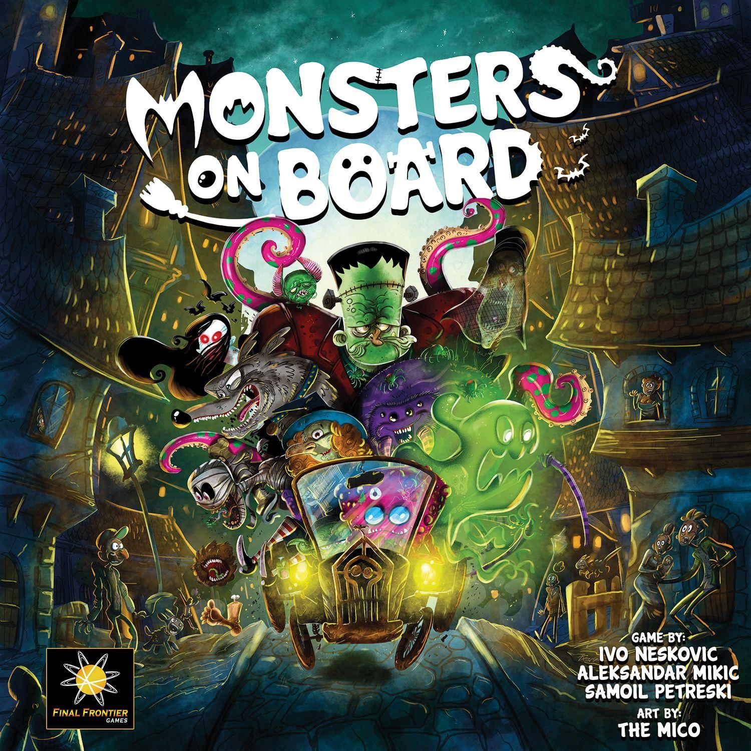 Monsters on Board cover