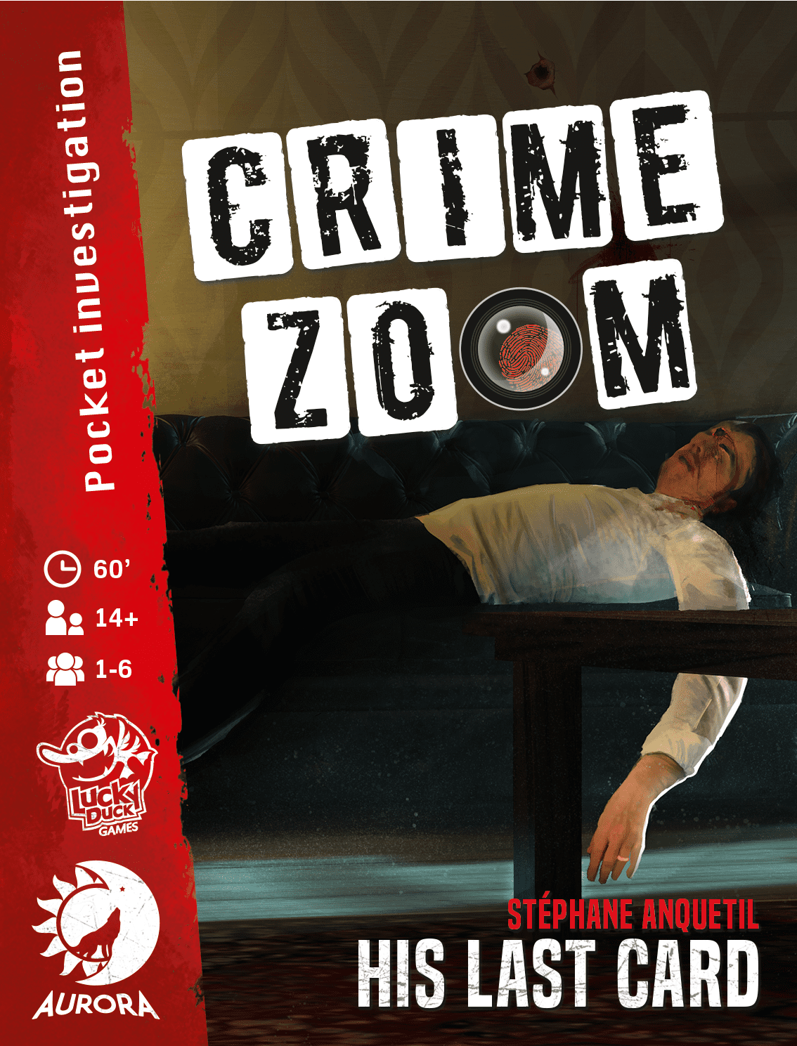 Crime Zoom: His Last Card cover