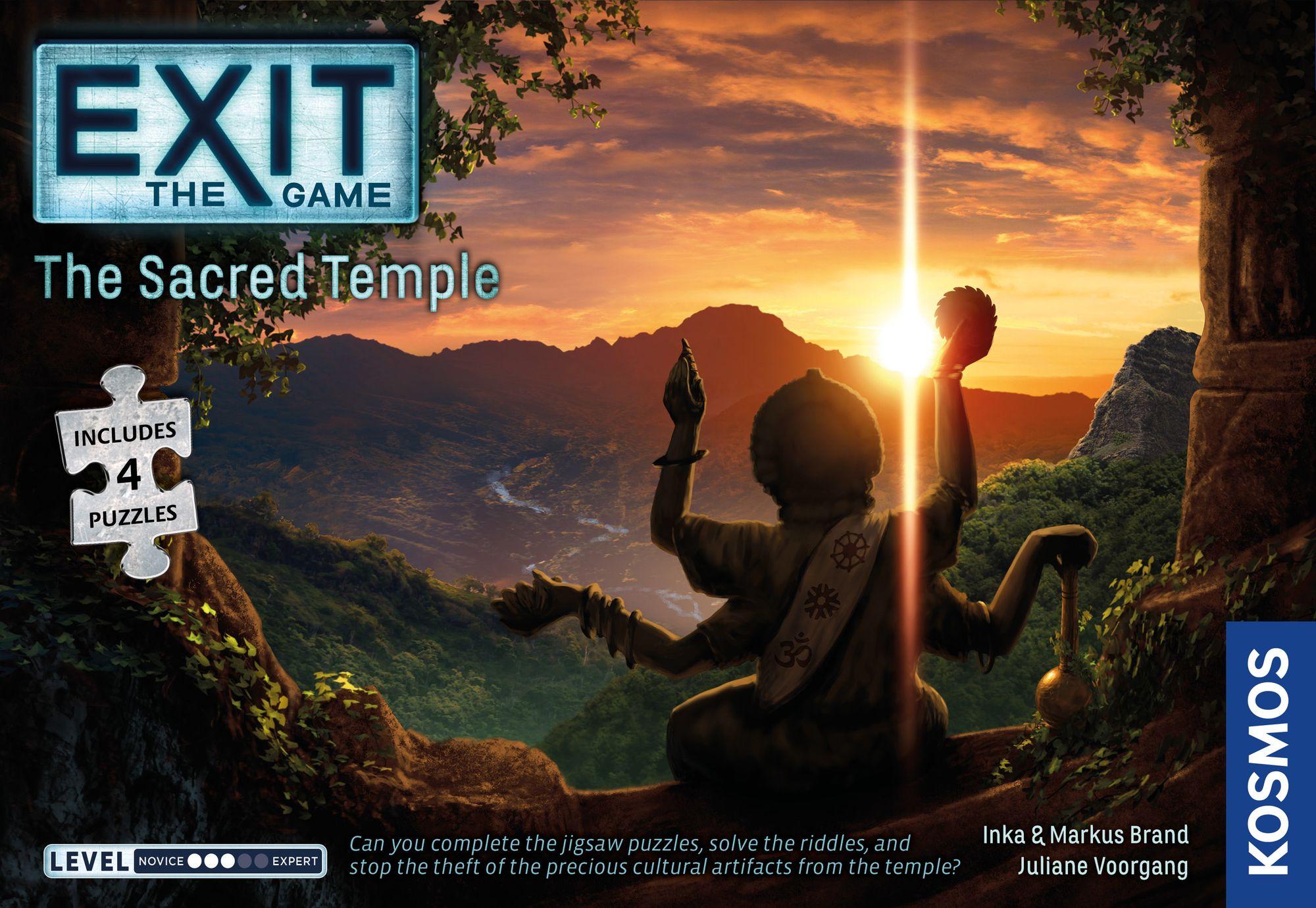 EXIT: The Game + Puzzle – The Sacred Temple cover