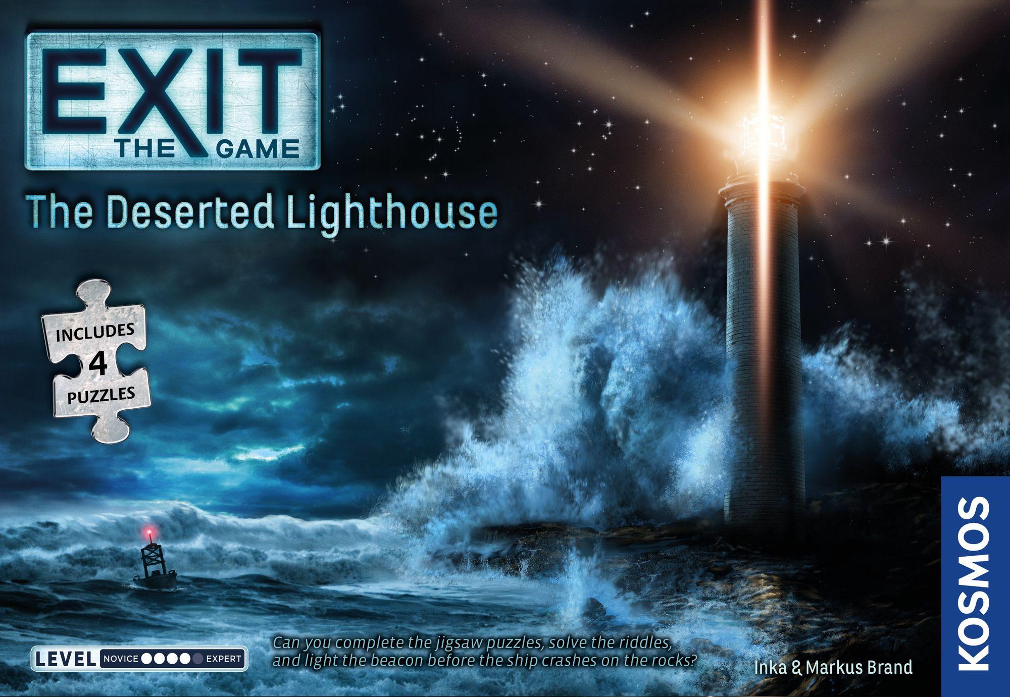 EXIT: The Game + Puzzle – The Deserted Lighthouse cover