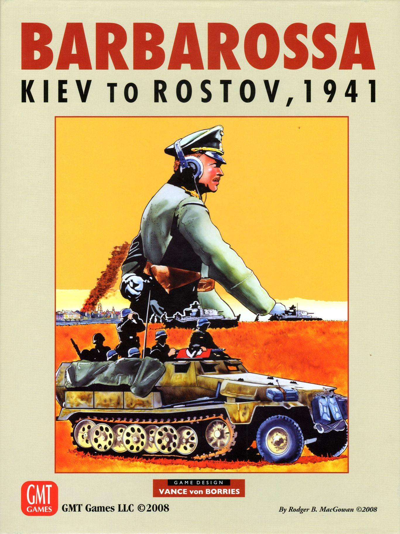 Barbarossa: Kiev to Rostov, 1941 cover