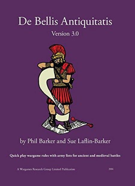 De Bellis Antiquitatis: Quick Play Wargame Rules with Army Lists for Ancient and Medieval Battles cover