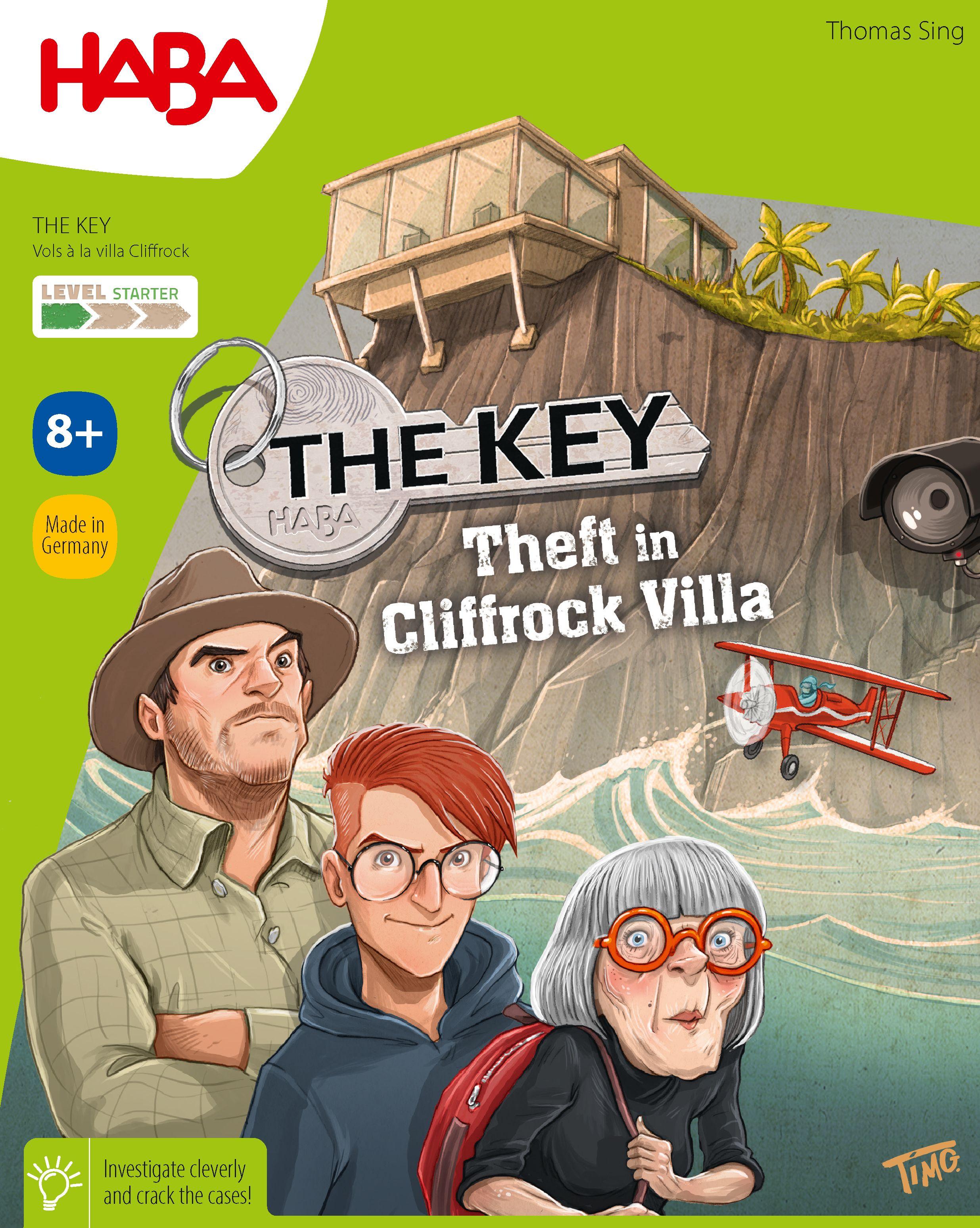 The Key: Theft at Cliffrock Villa cover