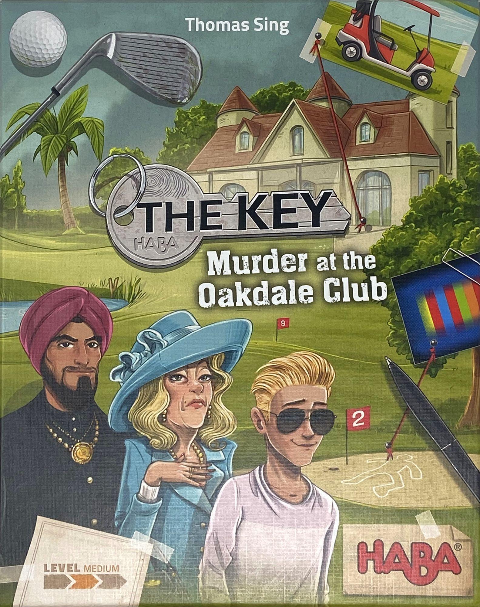 The Key: Murder at the Oakdale Club cover