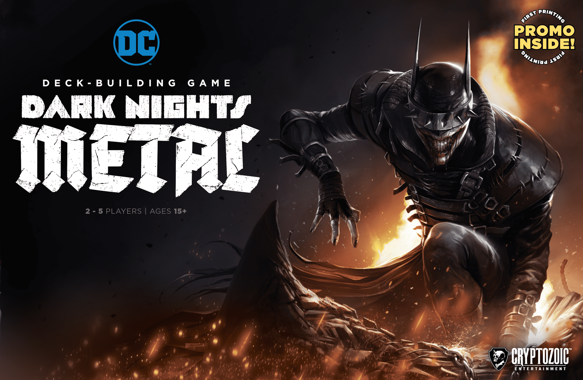 DC Deck-Building Game: Dark Nights – Metal cover