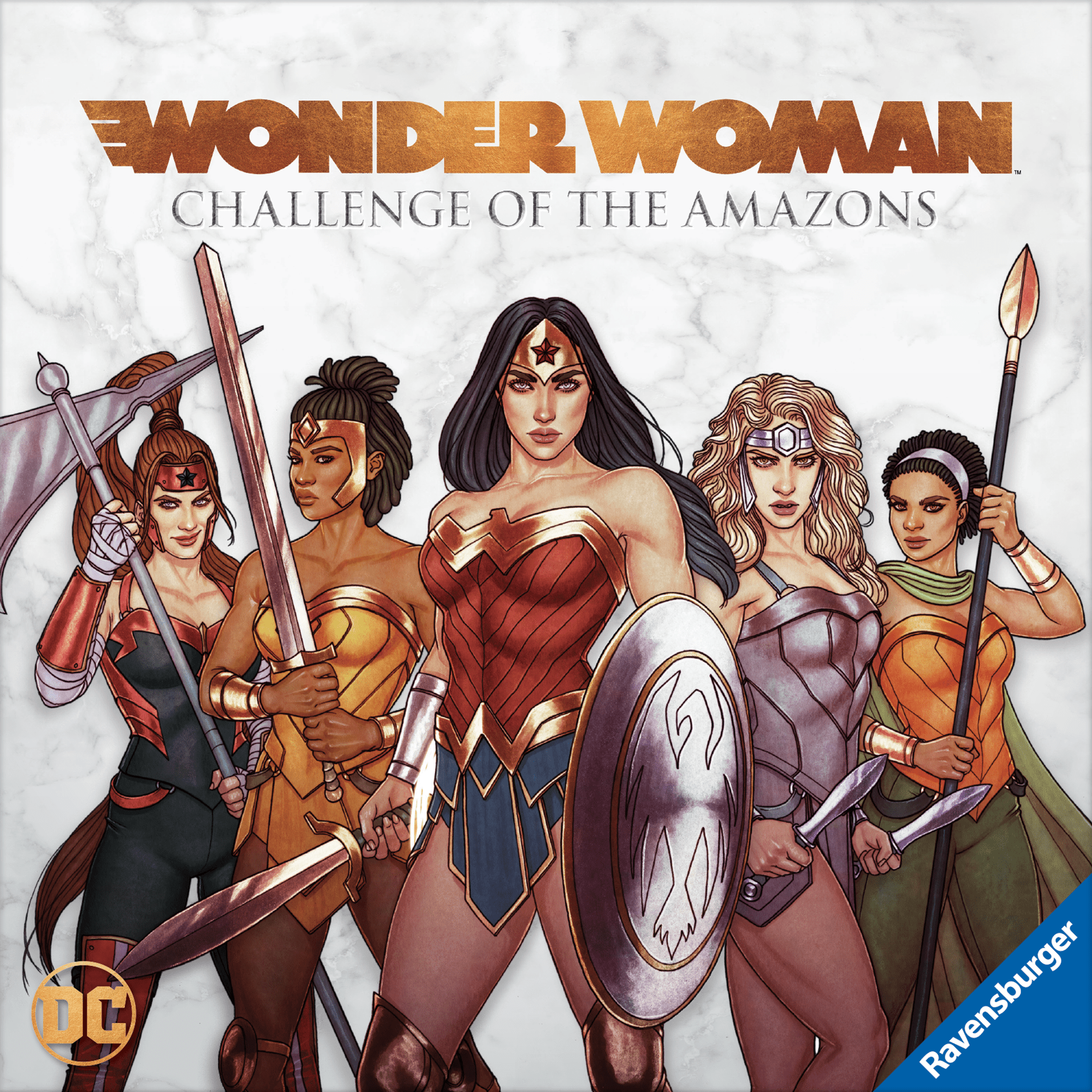 Wonder Woman: Challenge of the Amazons cover