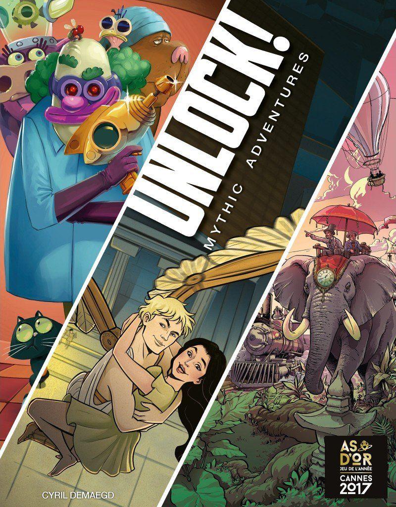 Unlock!: Mythic Adventures cover