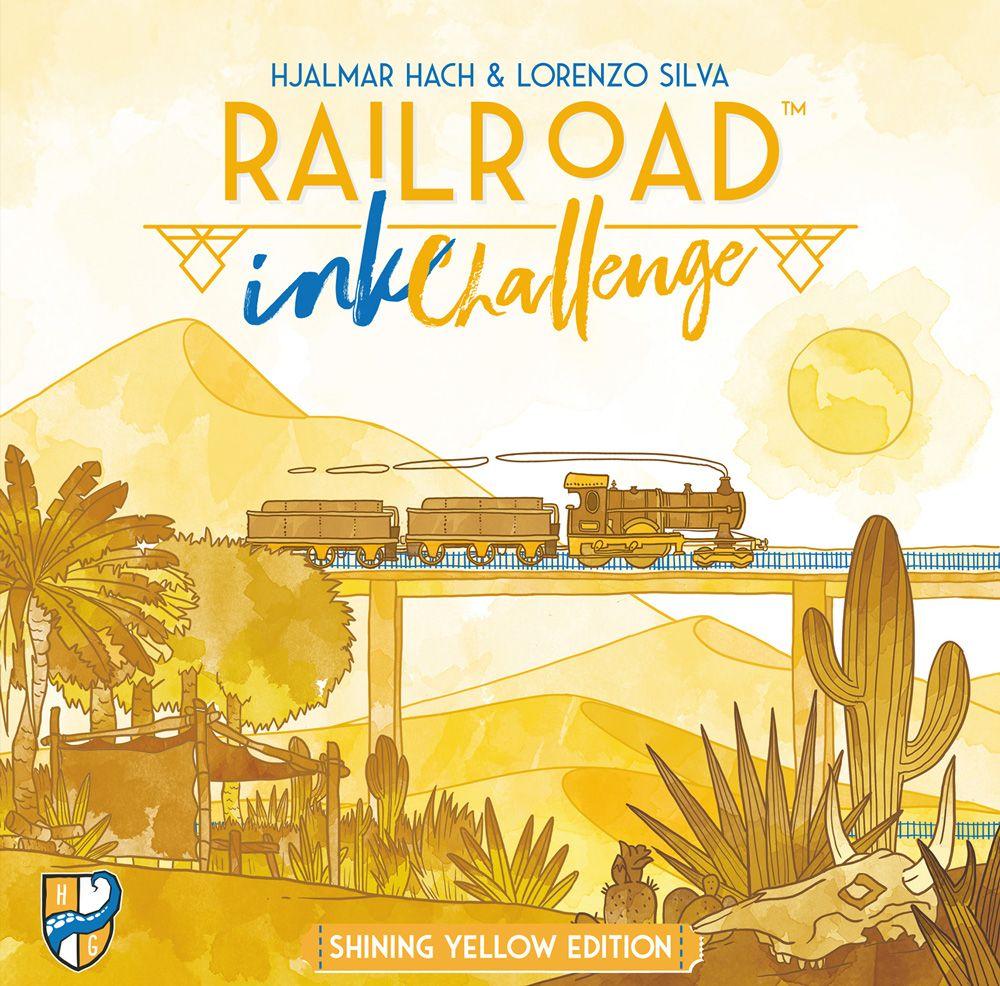 Railroad Ink Challenge: Shining Yellow Edition cover
