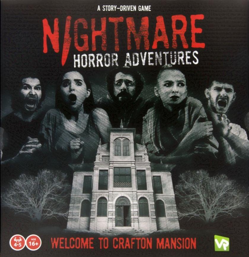 Nightmare Horror Adventures: Welcome to Crafton Mansion cover