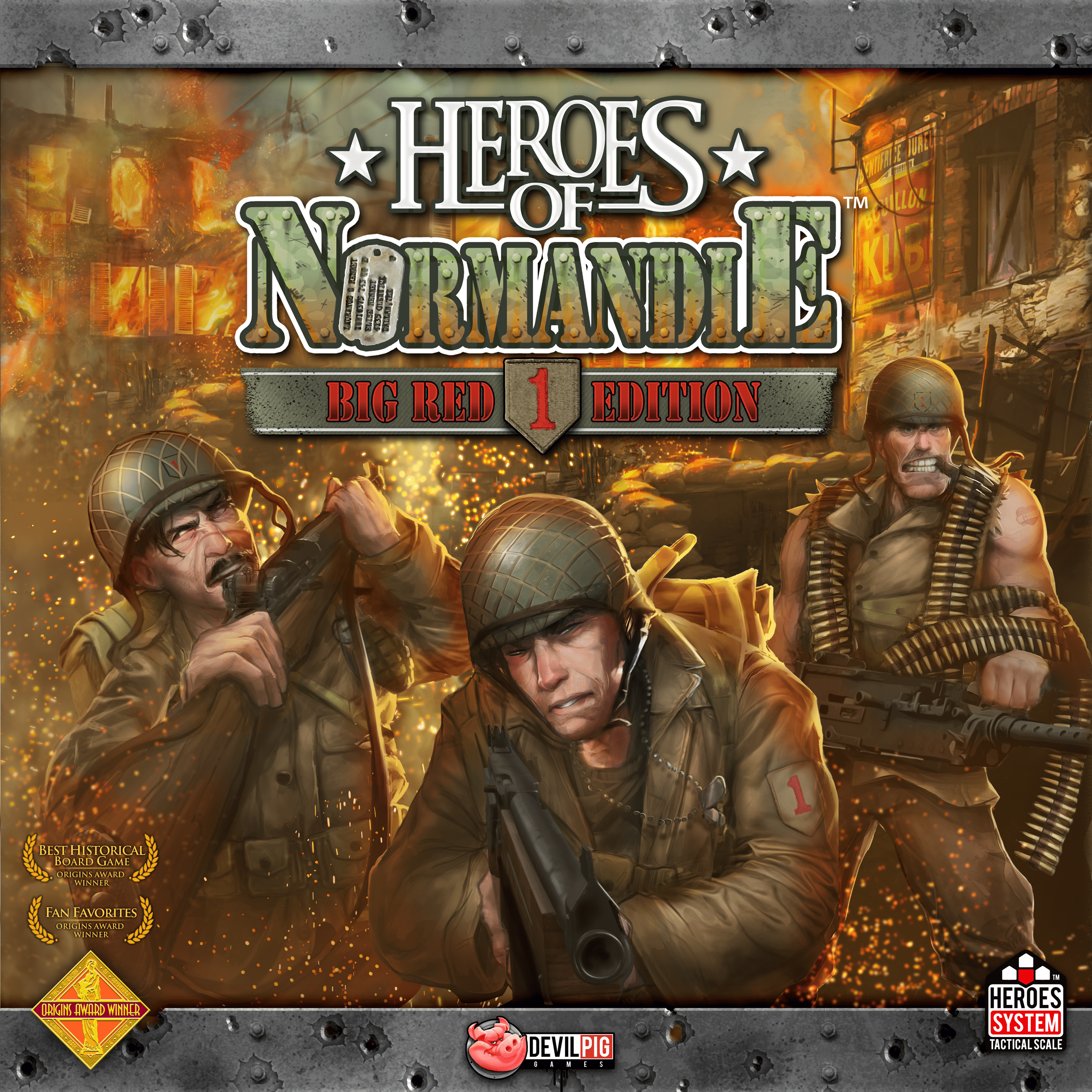 Heroes of Normandie: Big Red One Edition cover