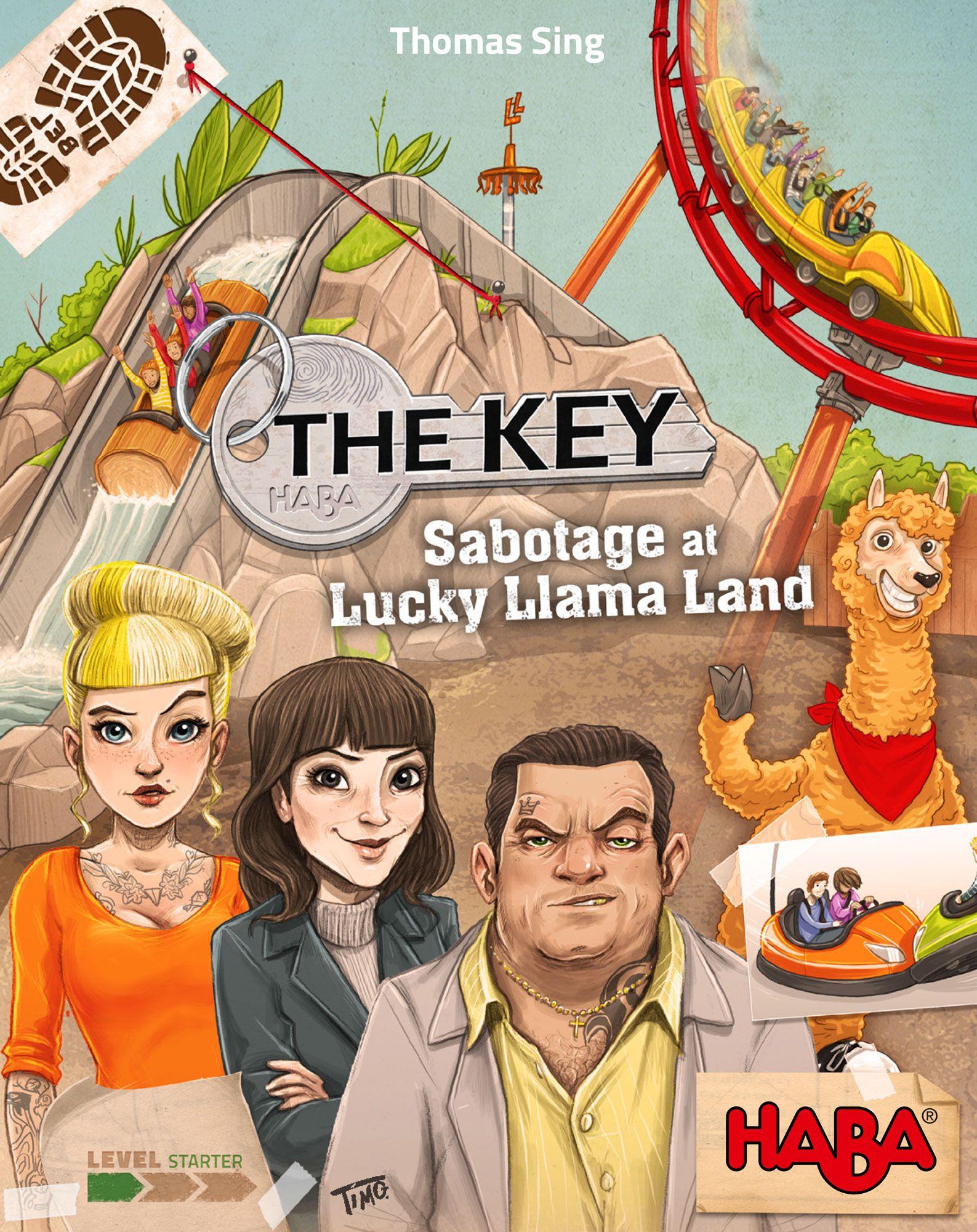 The Key: Sabotage at Lucky Llama Land cover