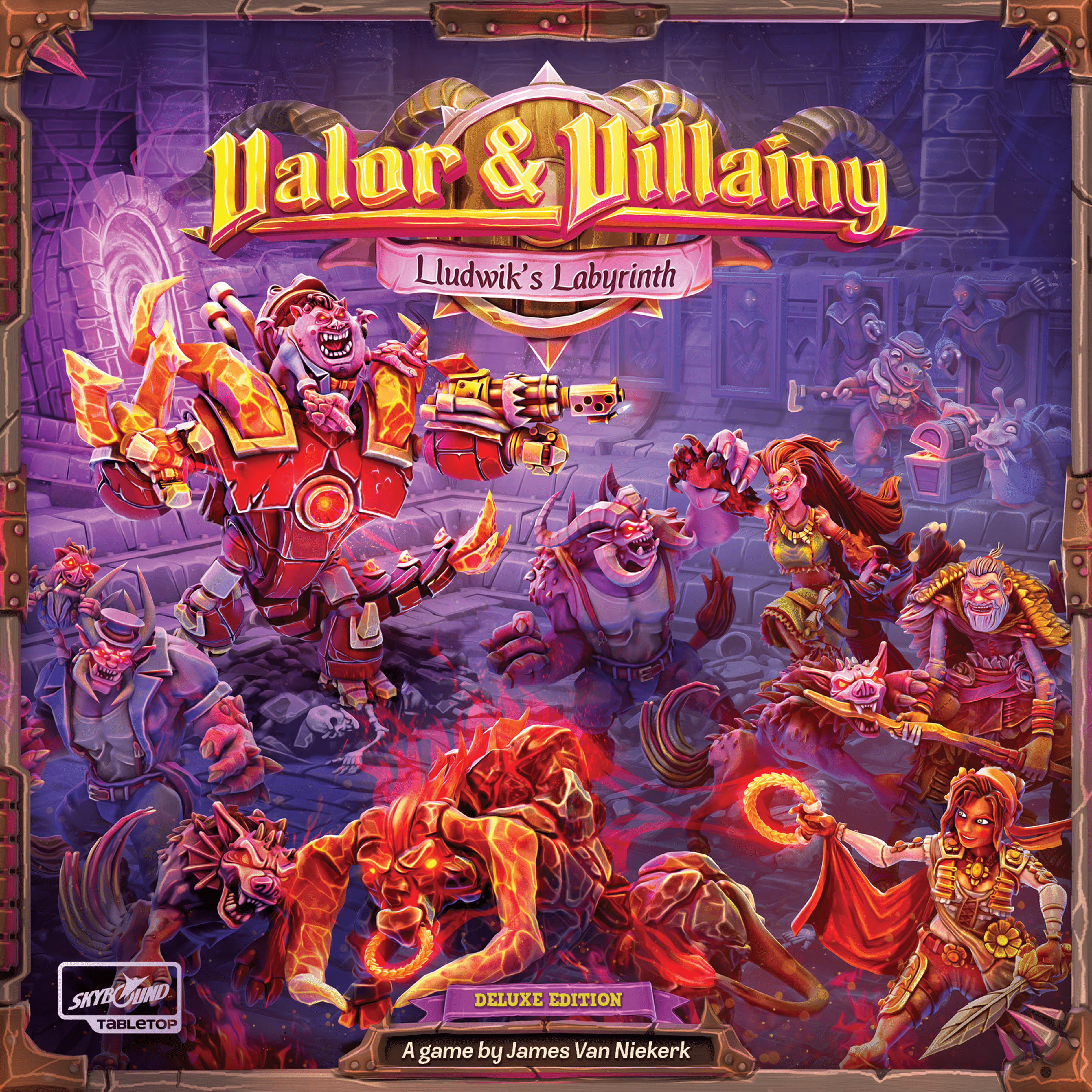 Valor & Villainy: Lludwik's Labyrinth cover