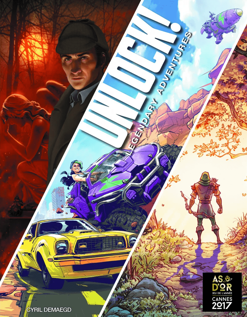 Unlock!: Legendary Adventures cover