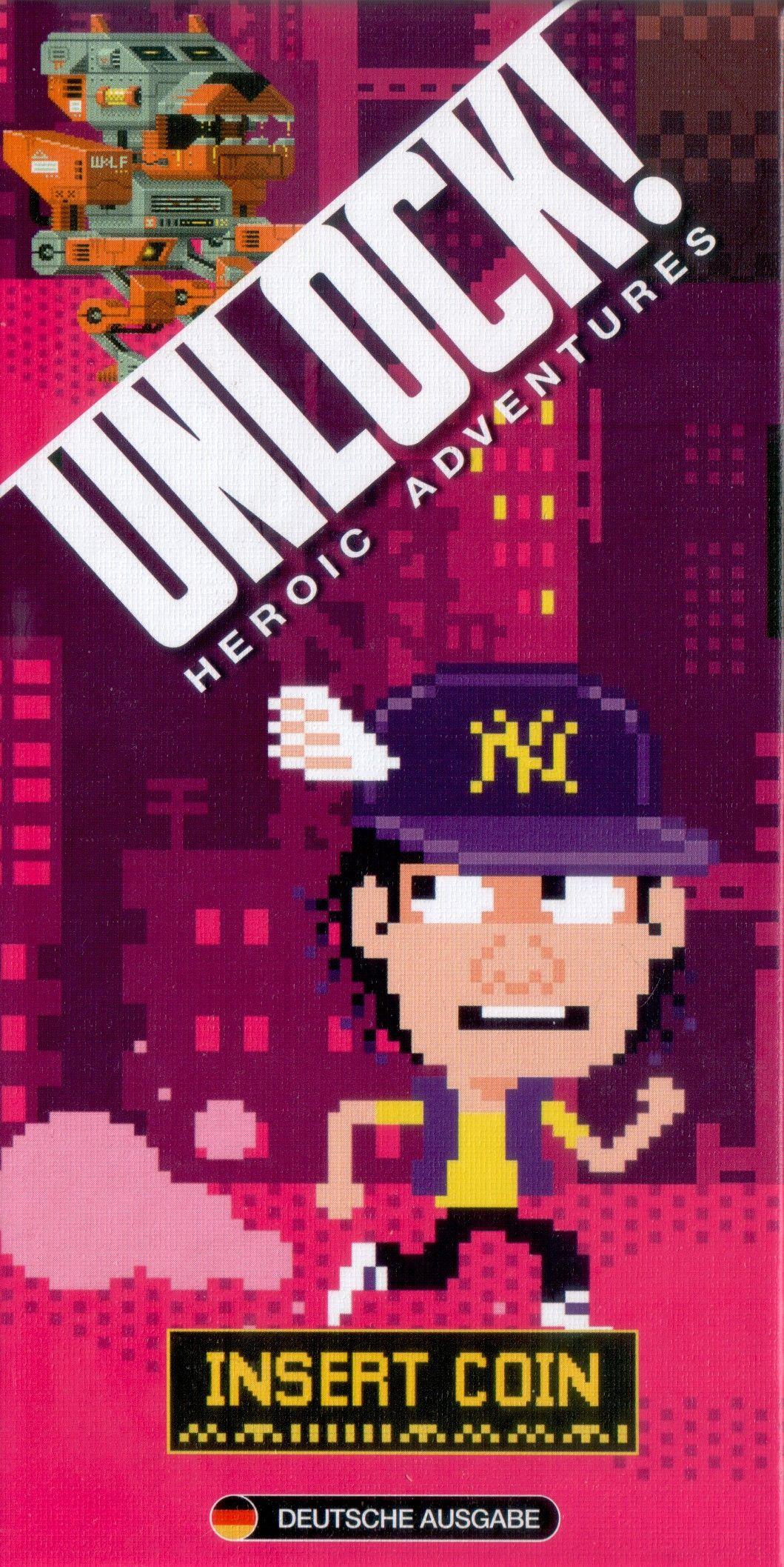Unlock!: Heroic Adventures – Insert Coin cover