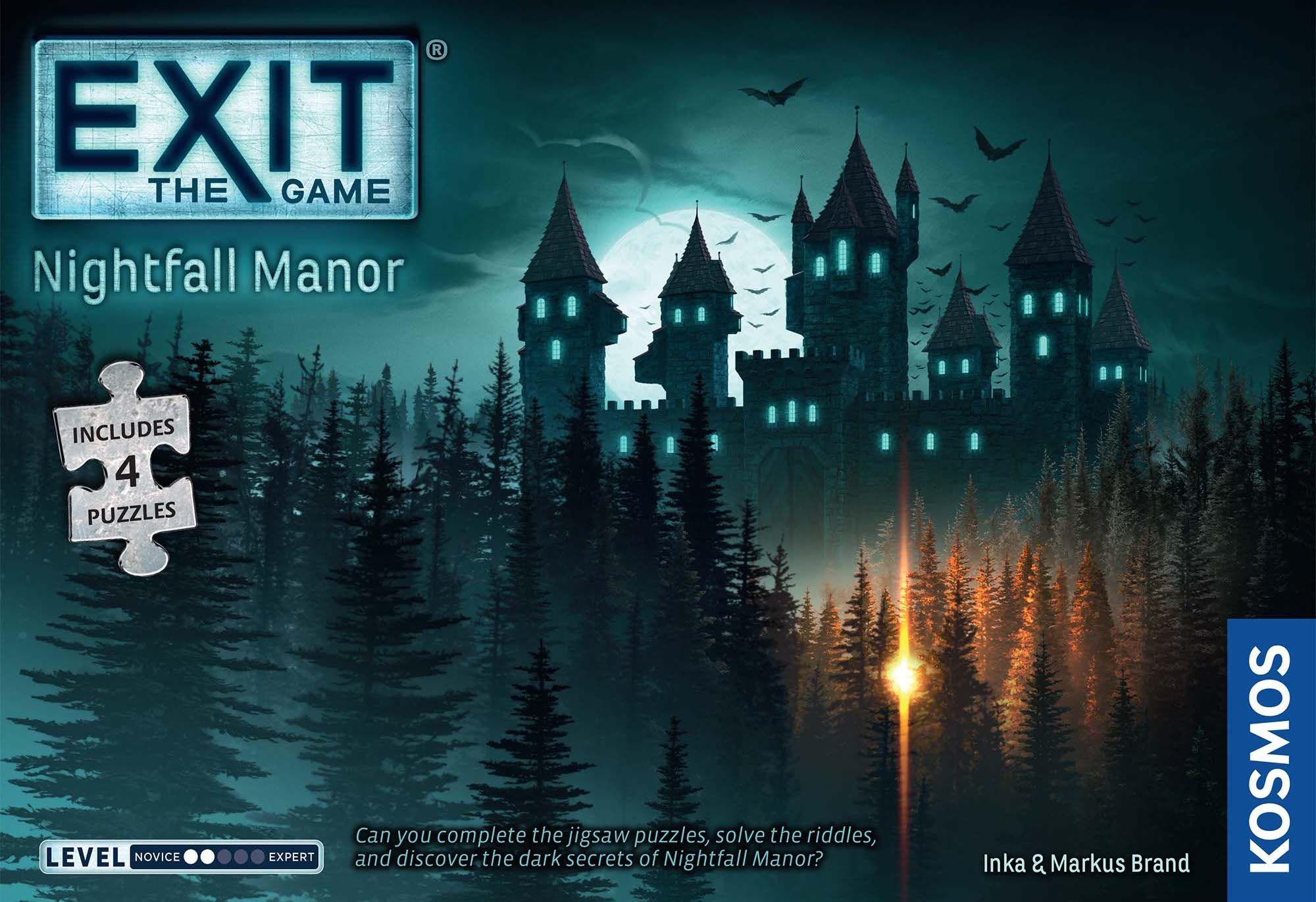 EXIT: The Game + Puzzle – Nightfall Manor cover