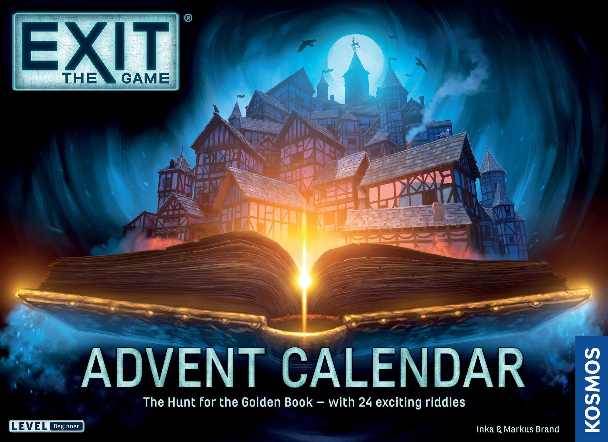 EXIT: The Game – Advent Calendar: The Hunt for the Golden Book cover