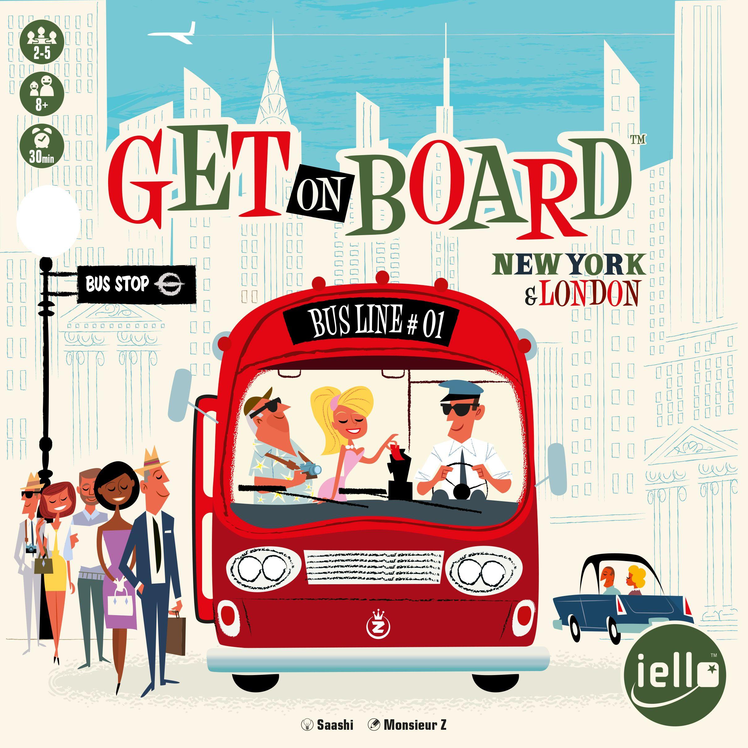 Get on Board: New York & London cover