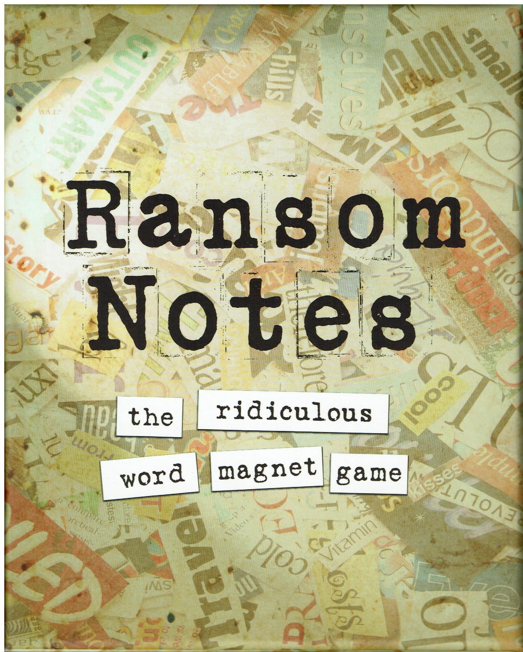 Ransom Notes cover