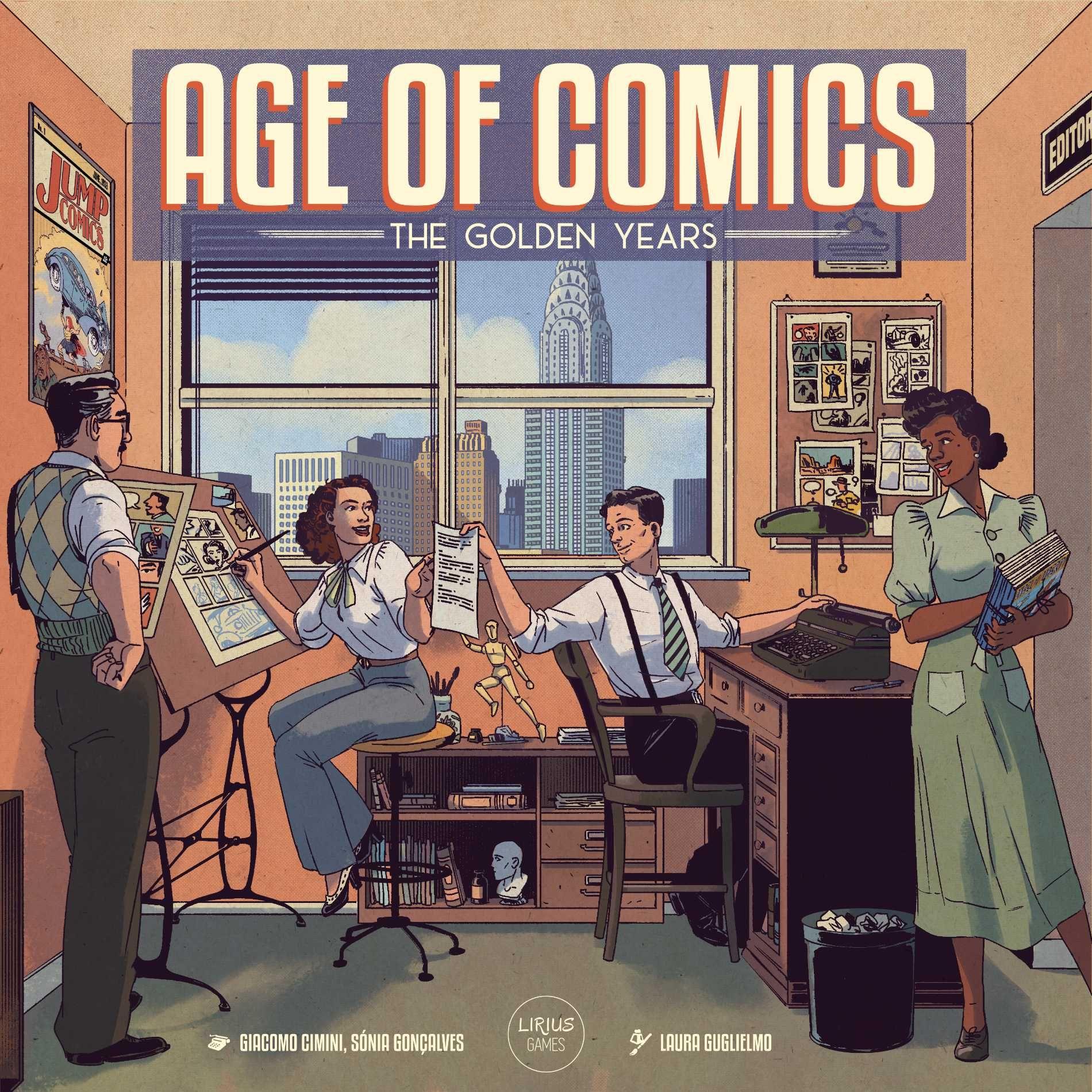 Age of Comics: The Golden Years cover