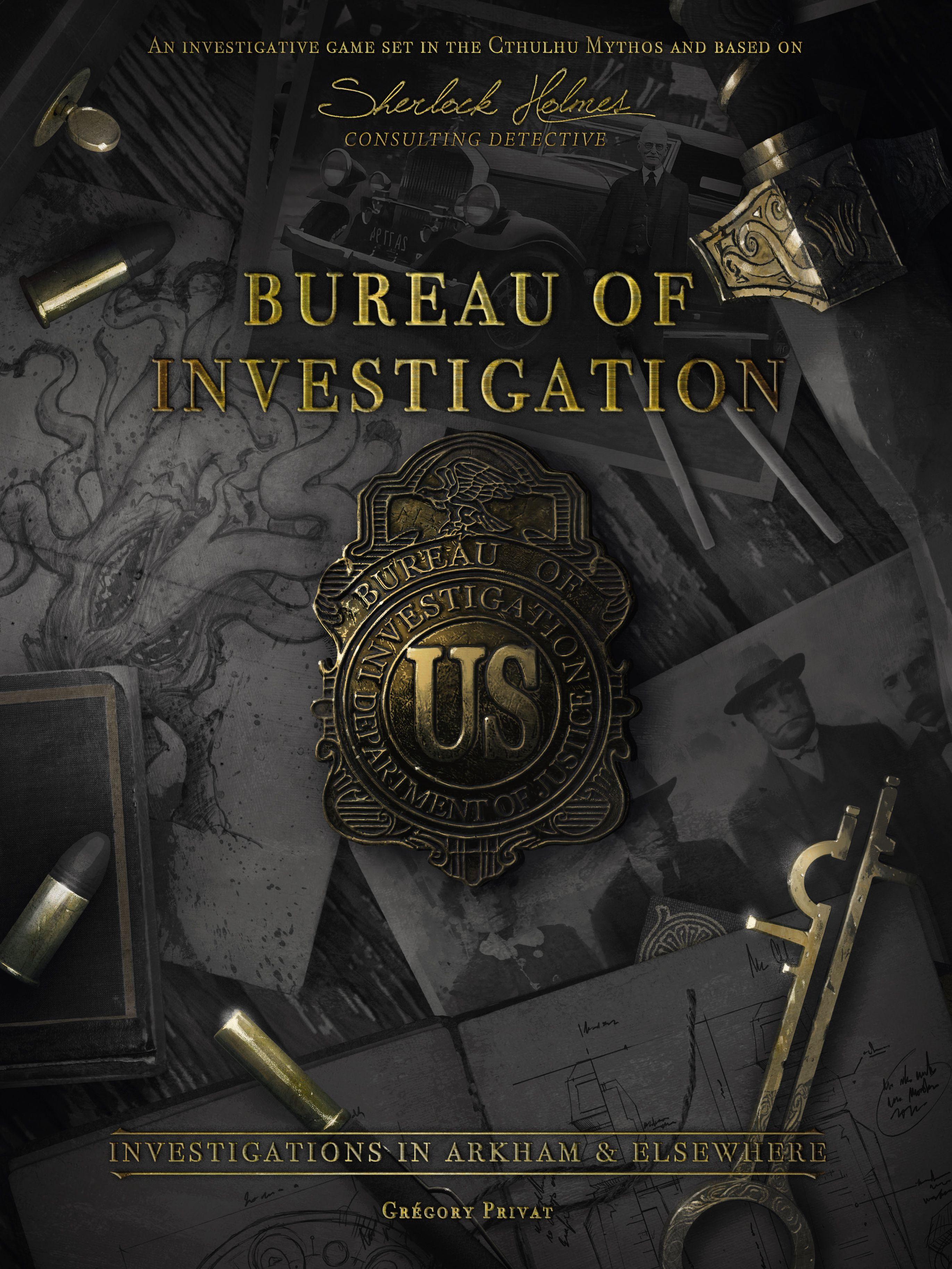 Bureau of Investigation: Investigations in Arkham & Elsewhere cover