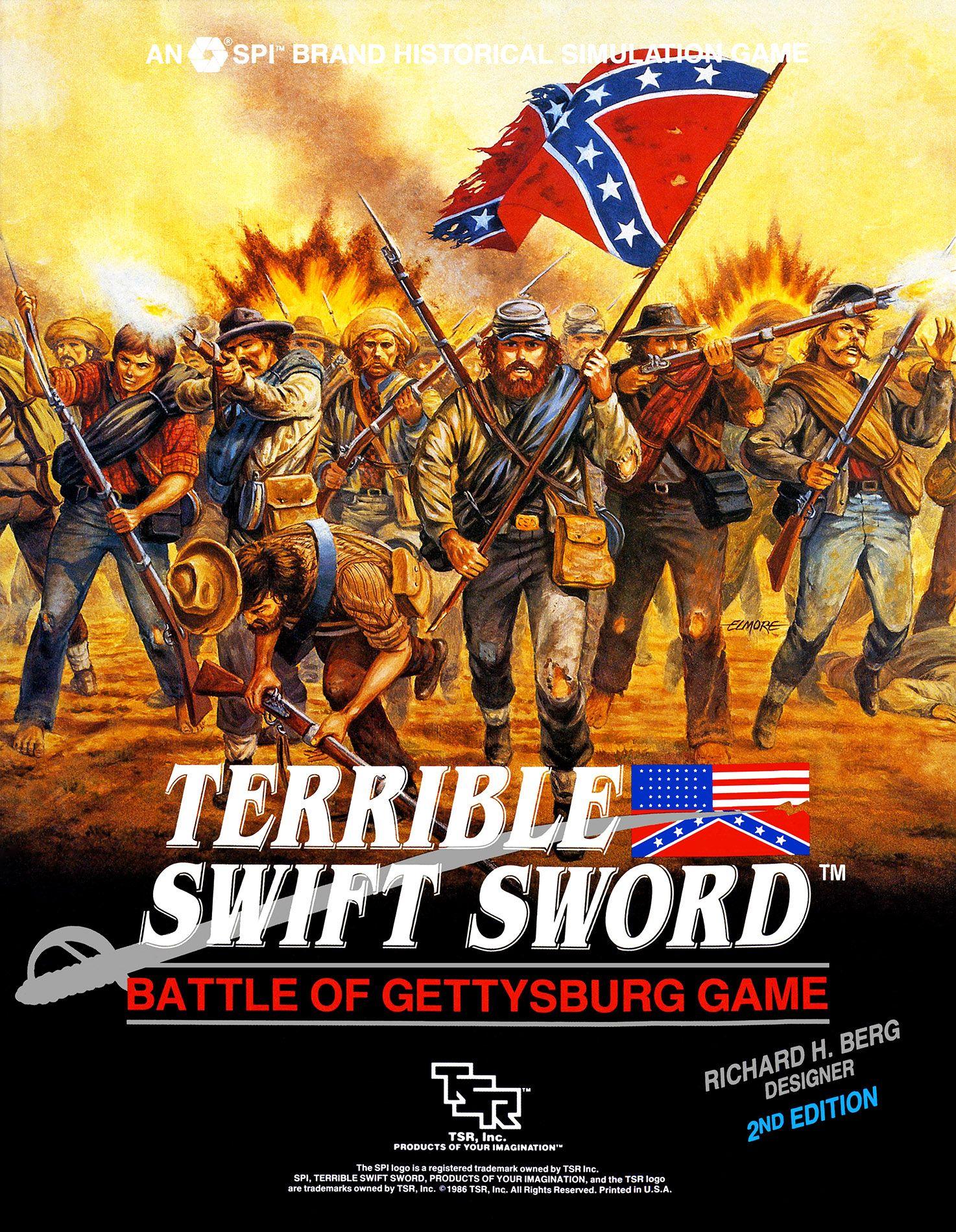 Terrible Swift Sword: Battle of Gettysburg Game cover