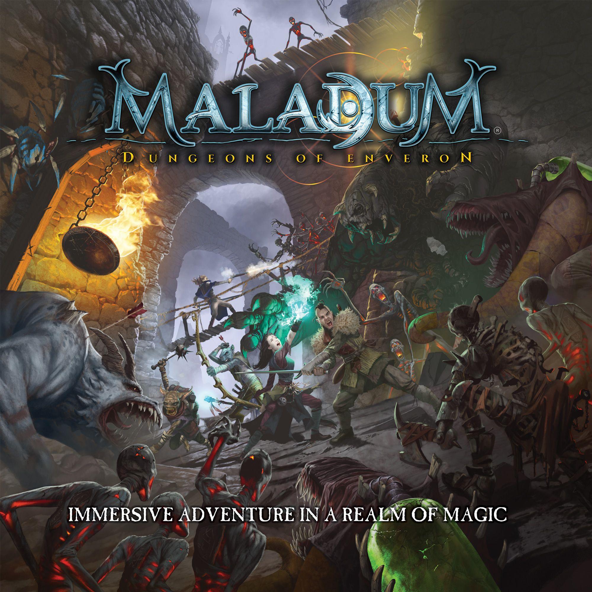 Maladum: Dungeons of Enveron cover