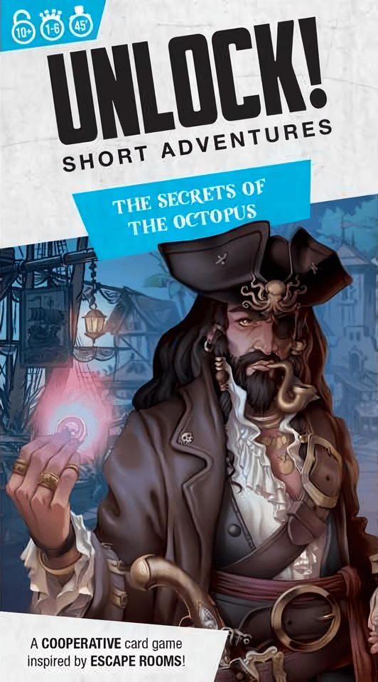 Unlock!: Short Adventures – The Secrets of the Octopus cover