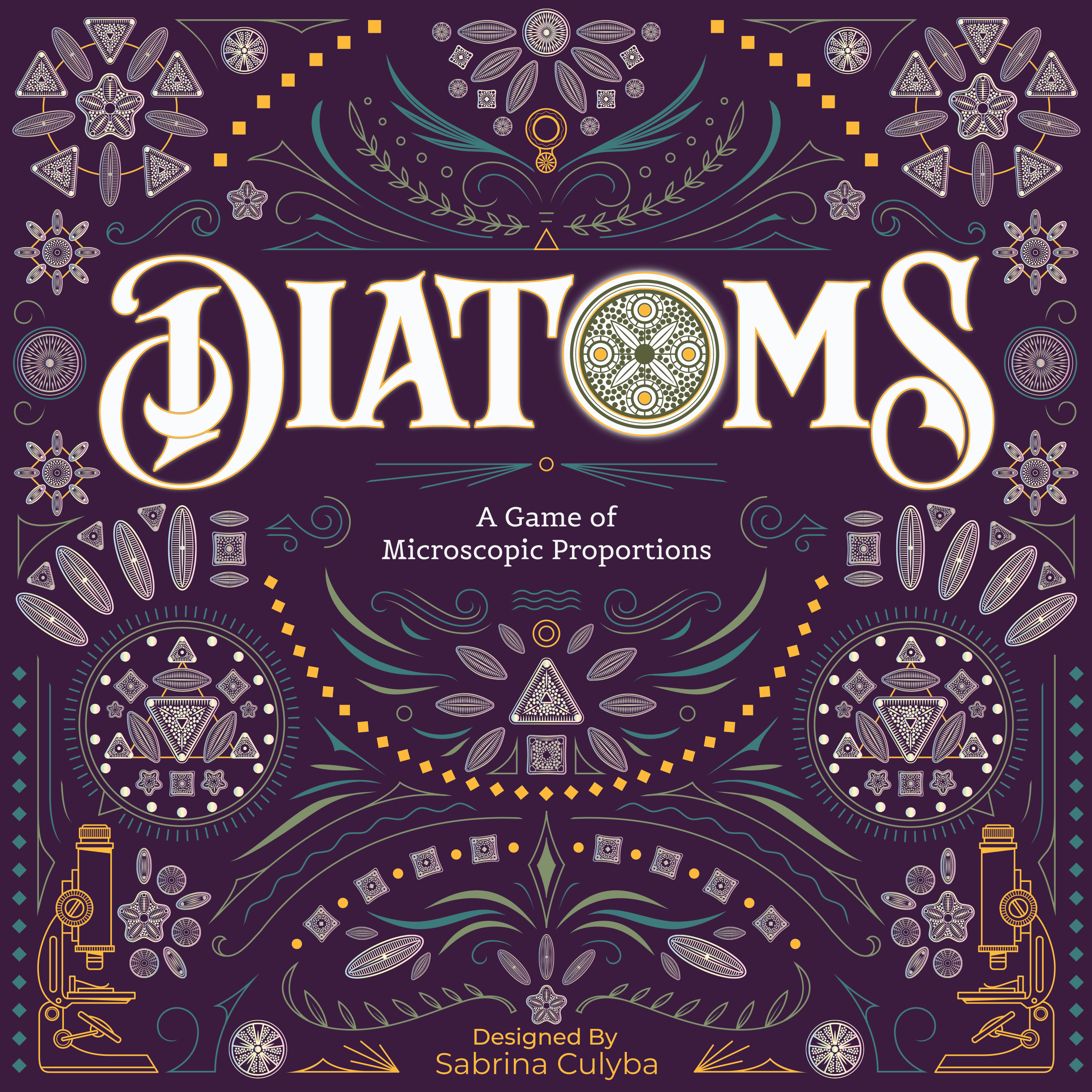 Diatoms cover