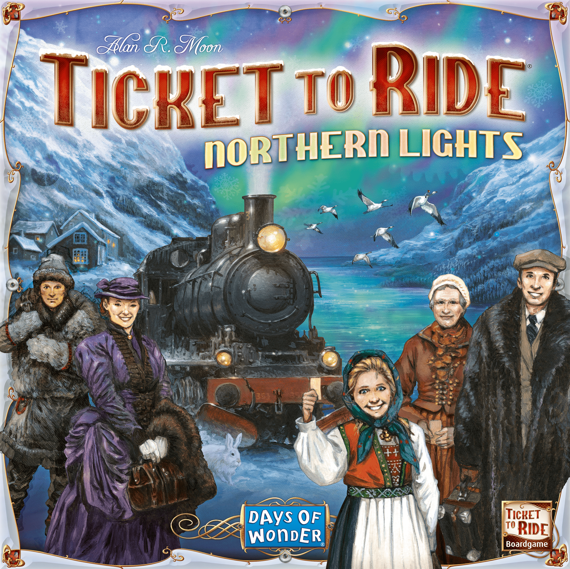 Ticket to Ride: Northern Lights cover