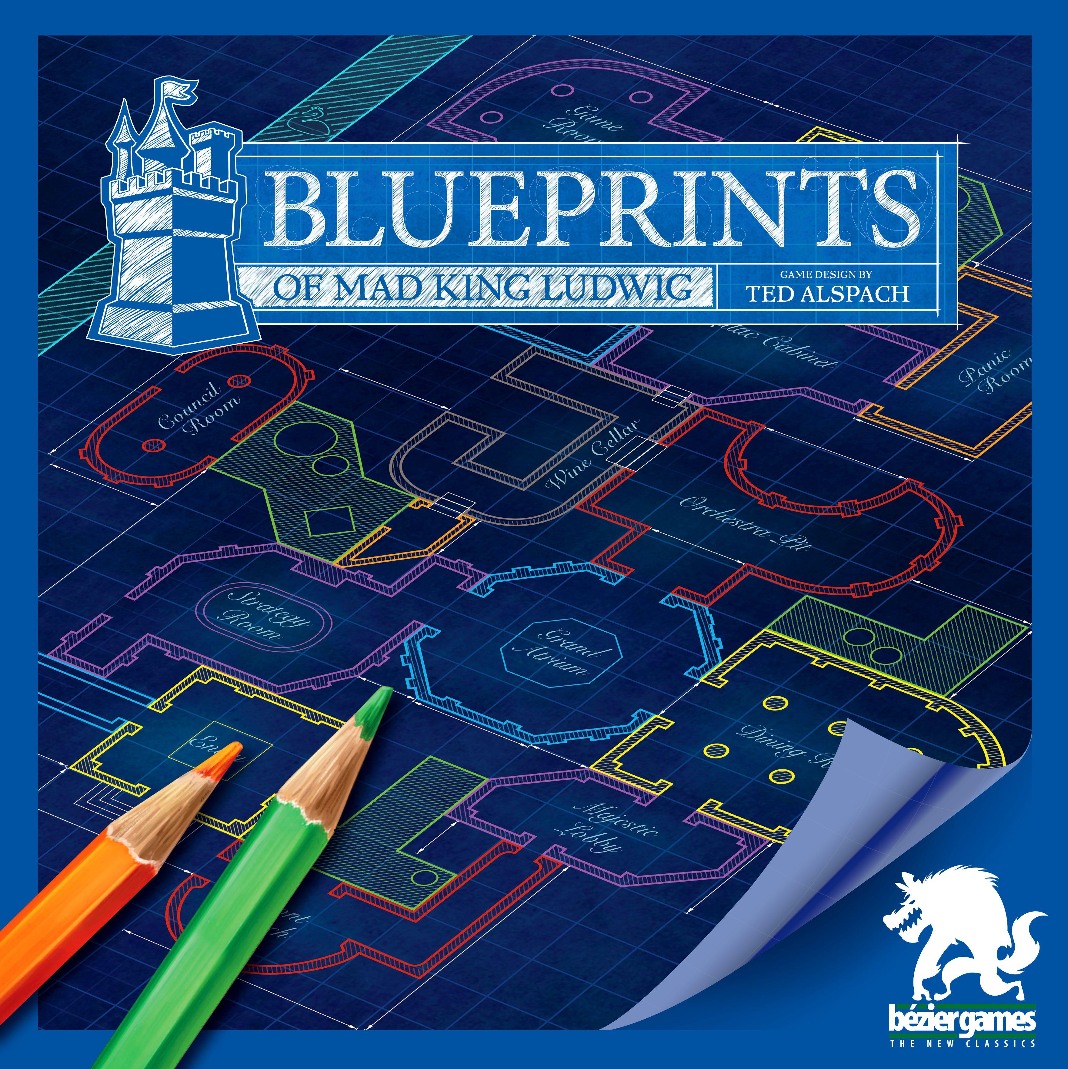 Blueprints of Mad King Ludwig cover