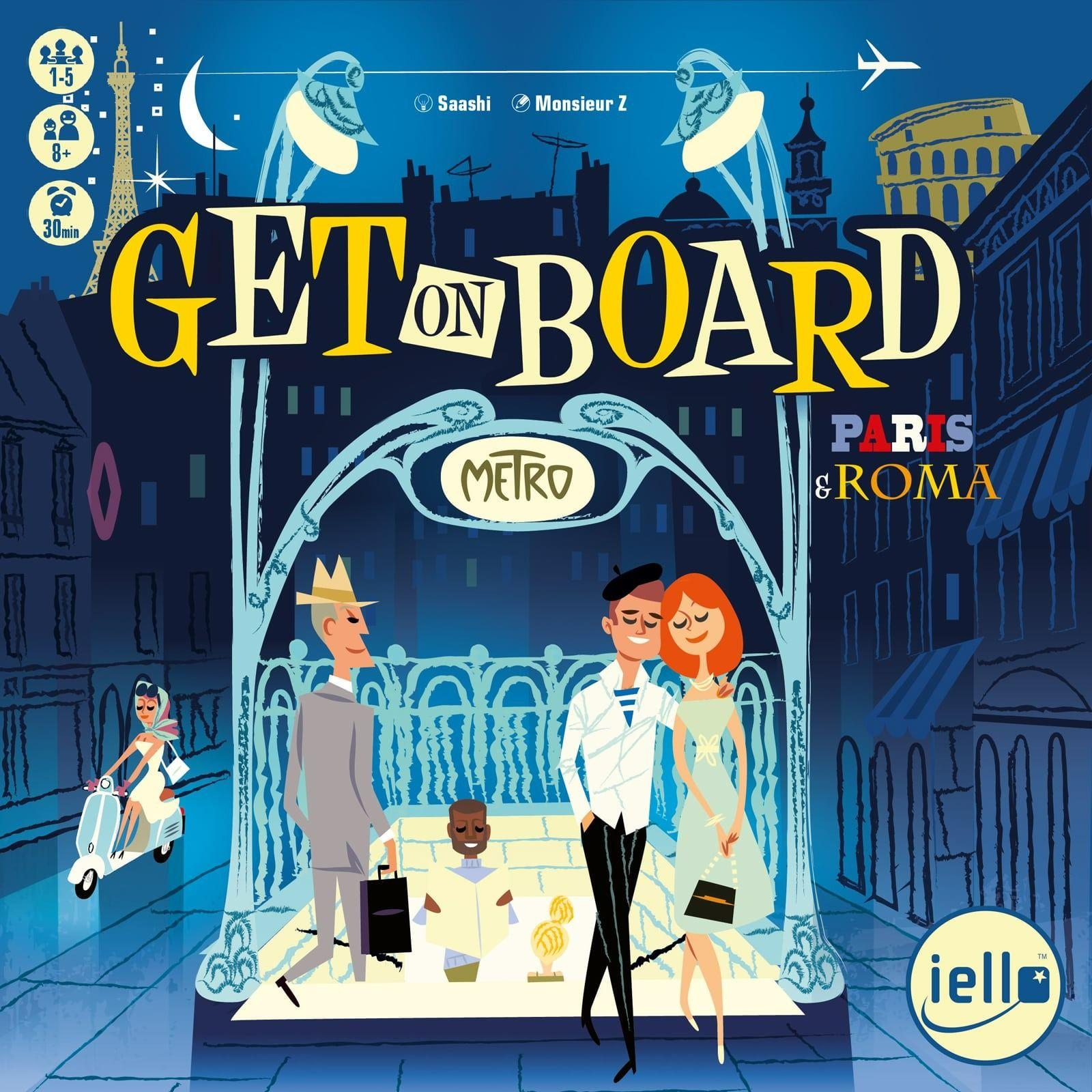 Get on Board: Paris & Roma cover