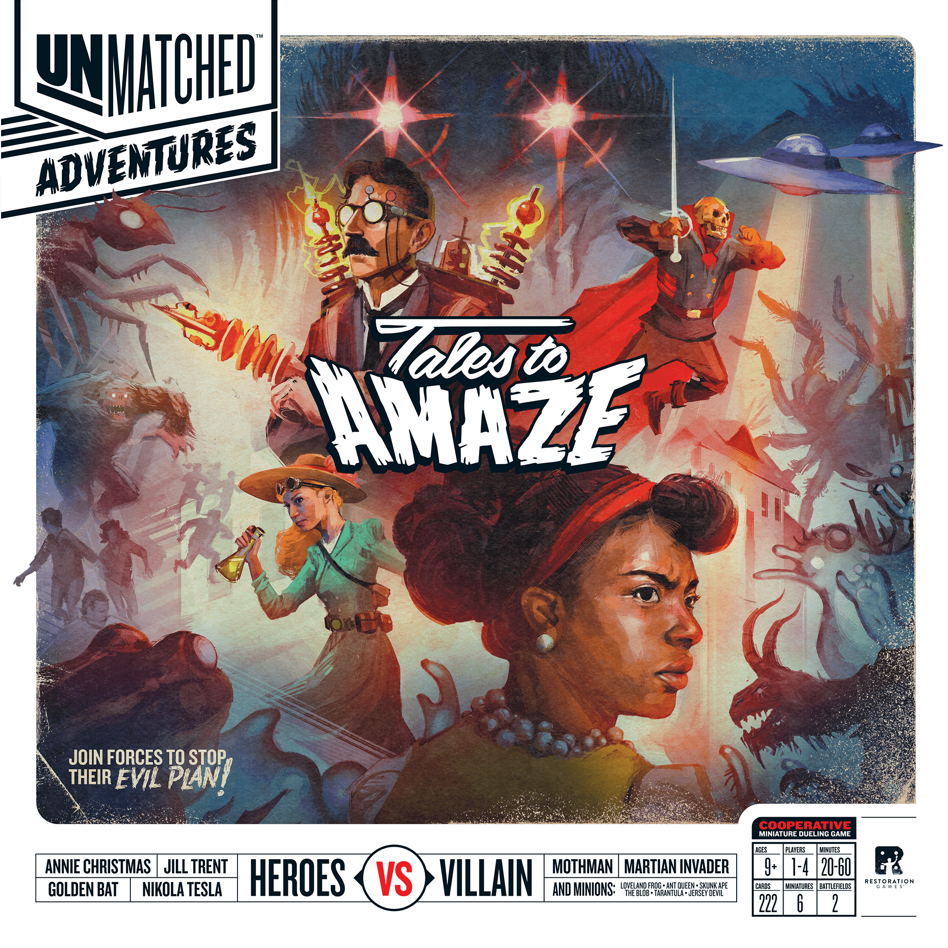 Unmatched Adventures: Tales to Amaze cover