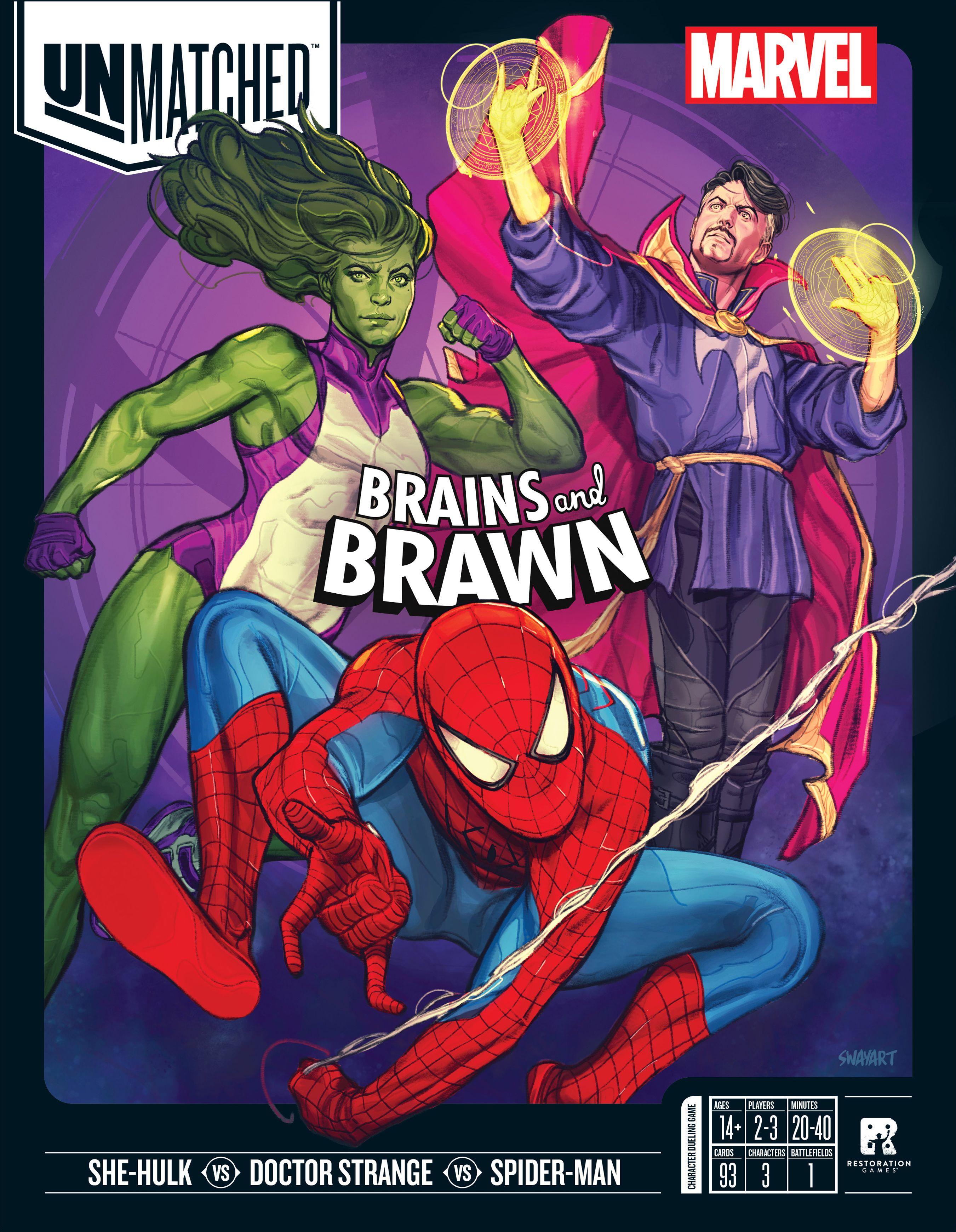 Unmatched: Brains and Brawn cover