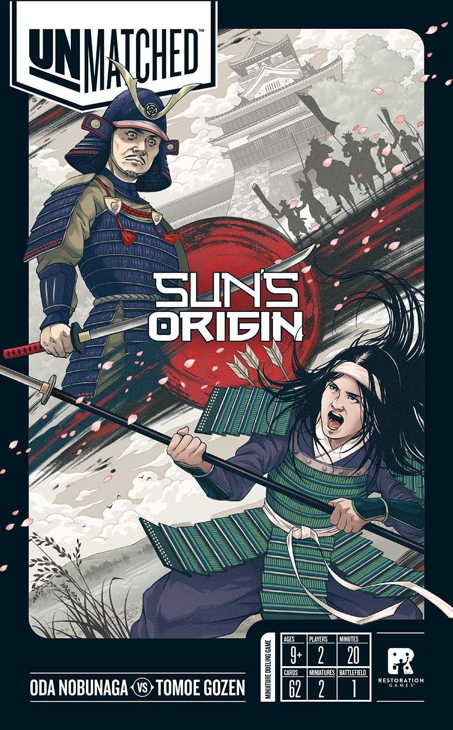 Unmatched: Sun's Origin cover