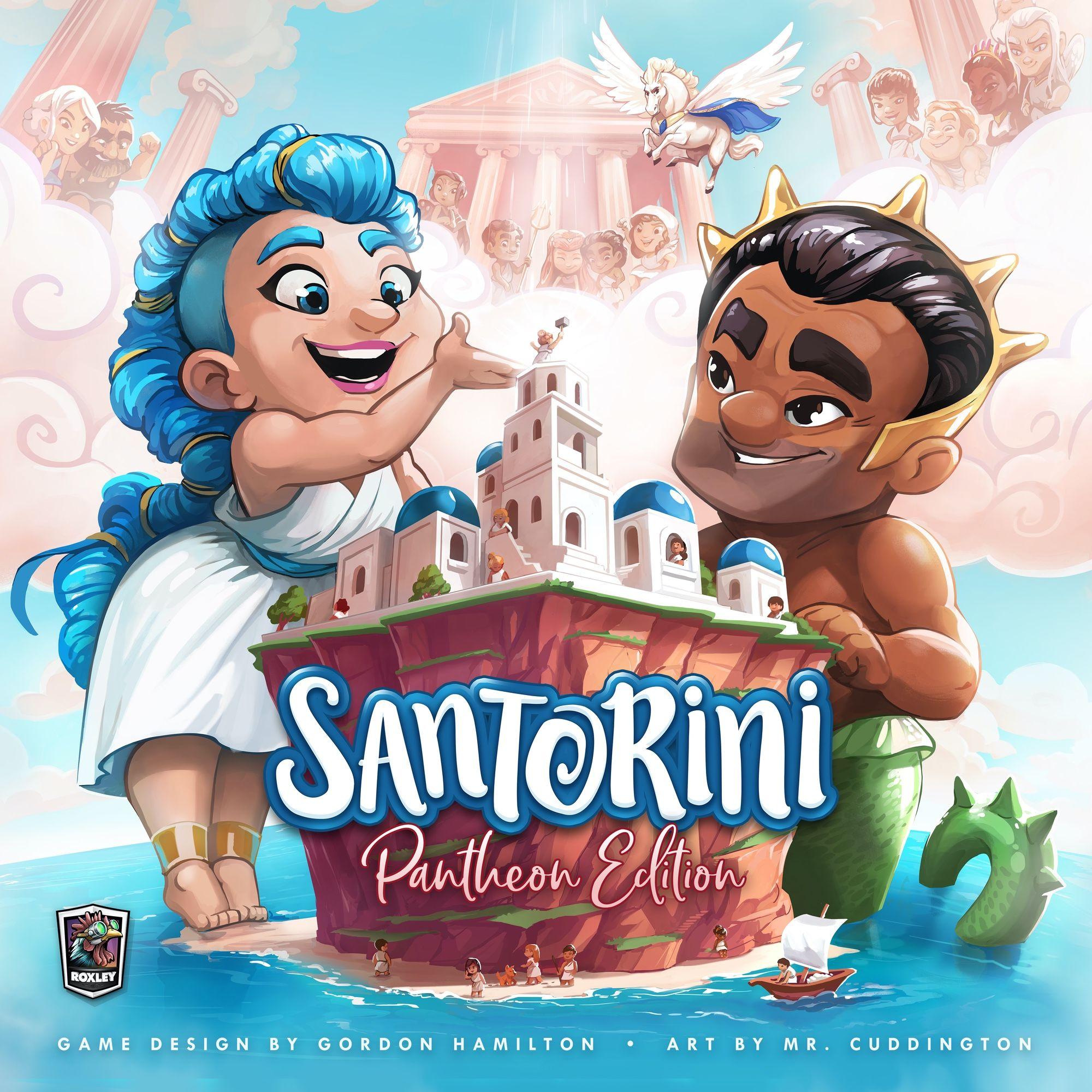 Santorini: Pantheon Edition cover
