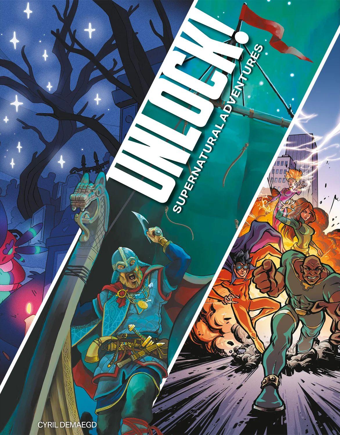 Unlock!: Supernatural Adventures cover