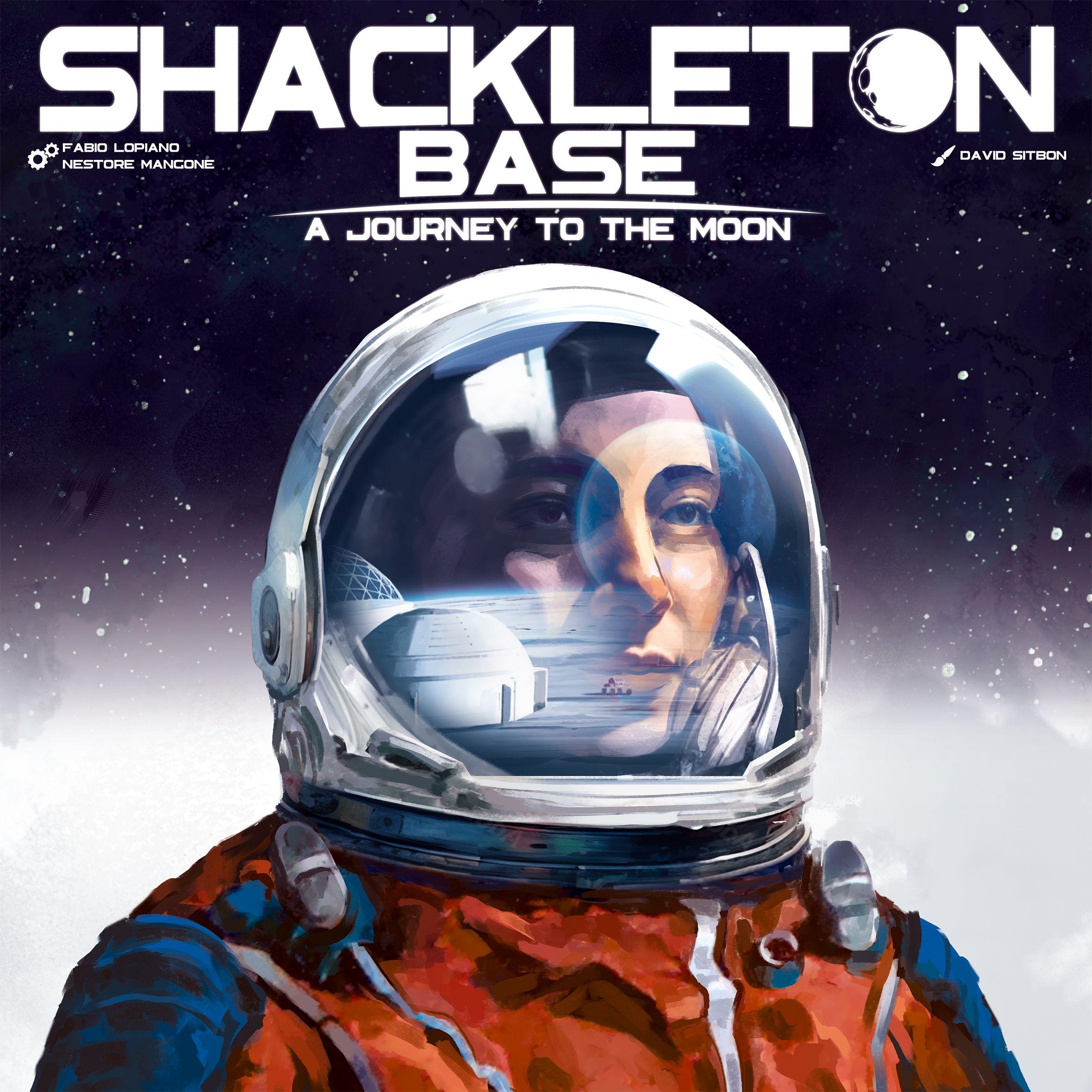 Shackleton Base: A Journey to the Moon cover