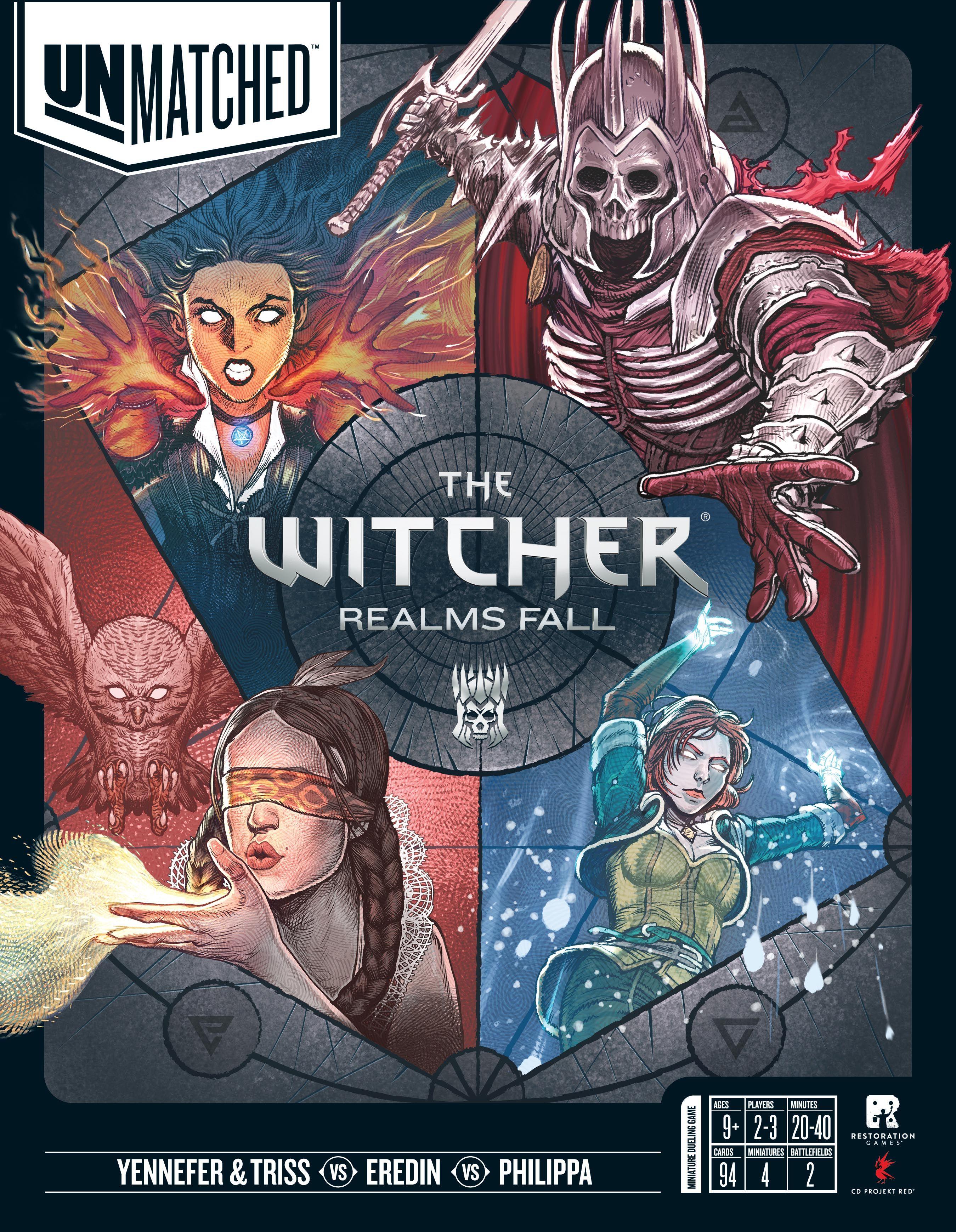 Unmatched: The Witcher – Realms Fall cover